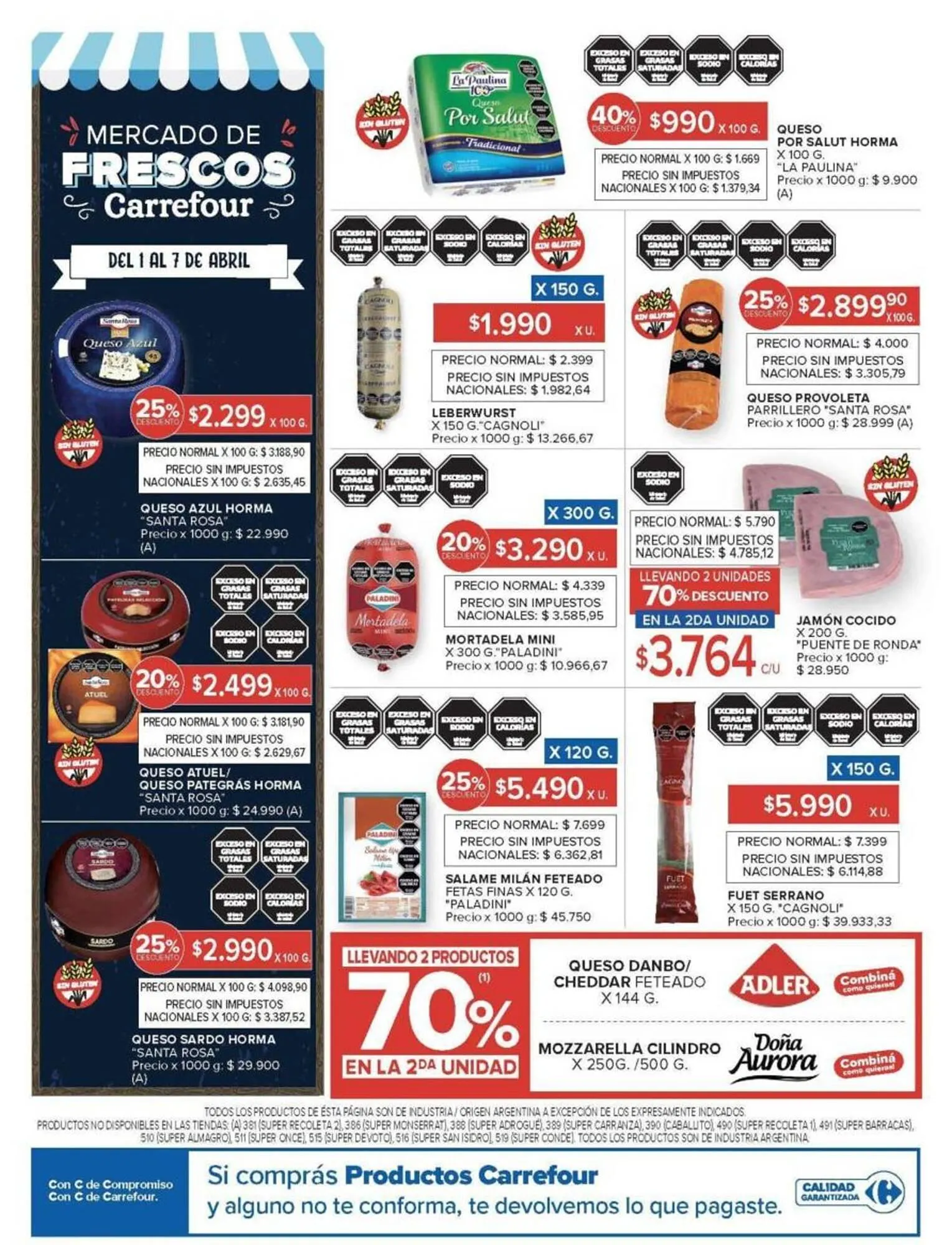 Ofertas de Catálogo Carrefour 1 de abril al 7 de abril 2026 - Página 18 del catálogo