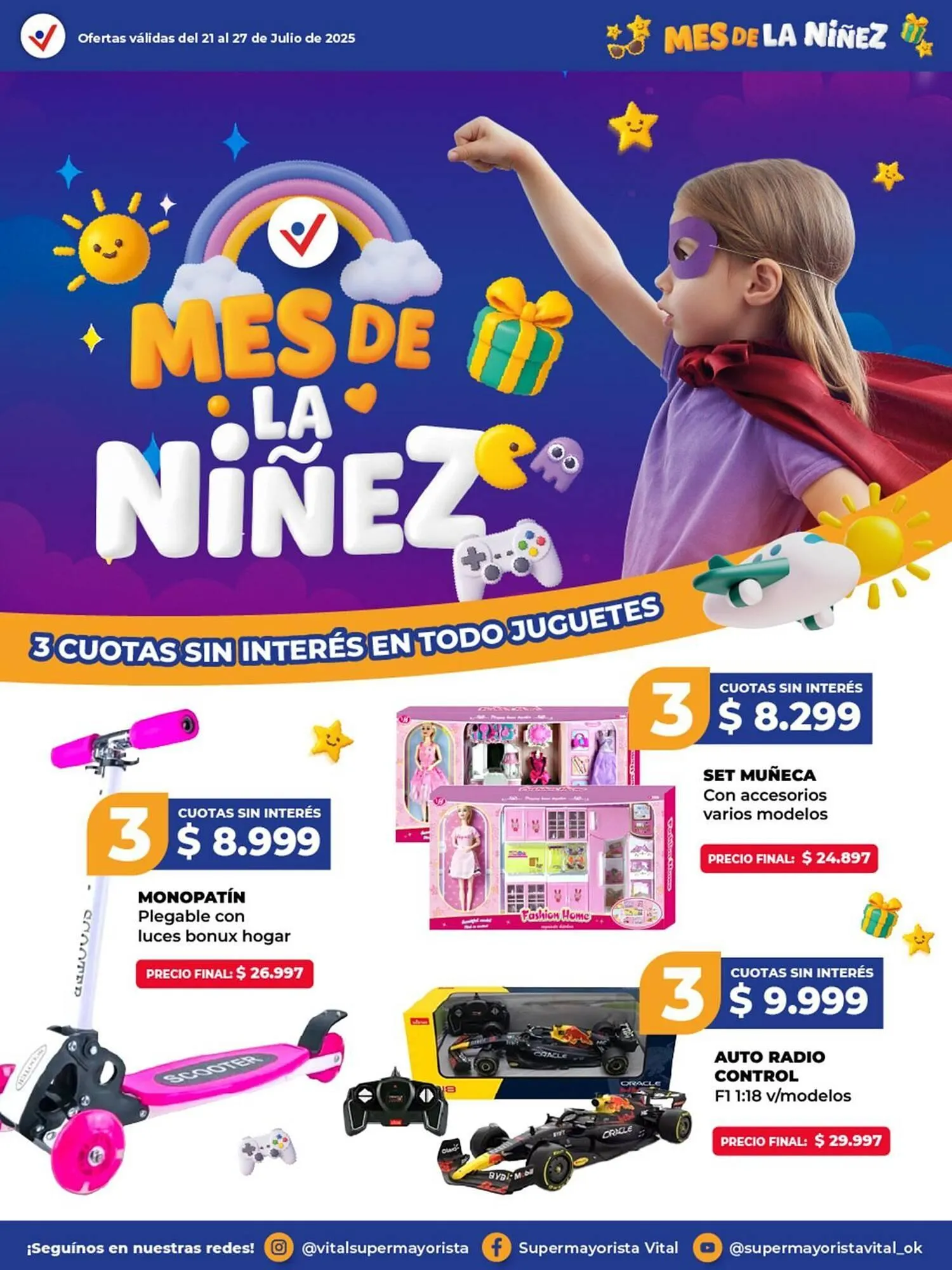 Ofertas de Catálogo Supermayorista Vital 21 de julio al 27 de julio 2025 - Página 1 del catálogo