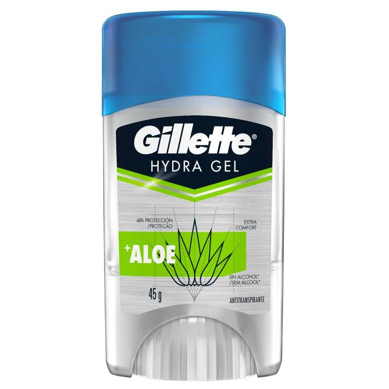 Antitranspirante en gel Gillette Hydra Aloe x 45 gr