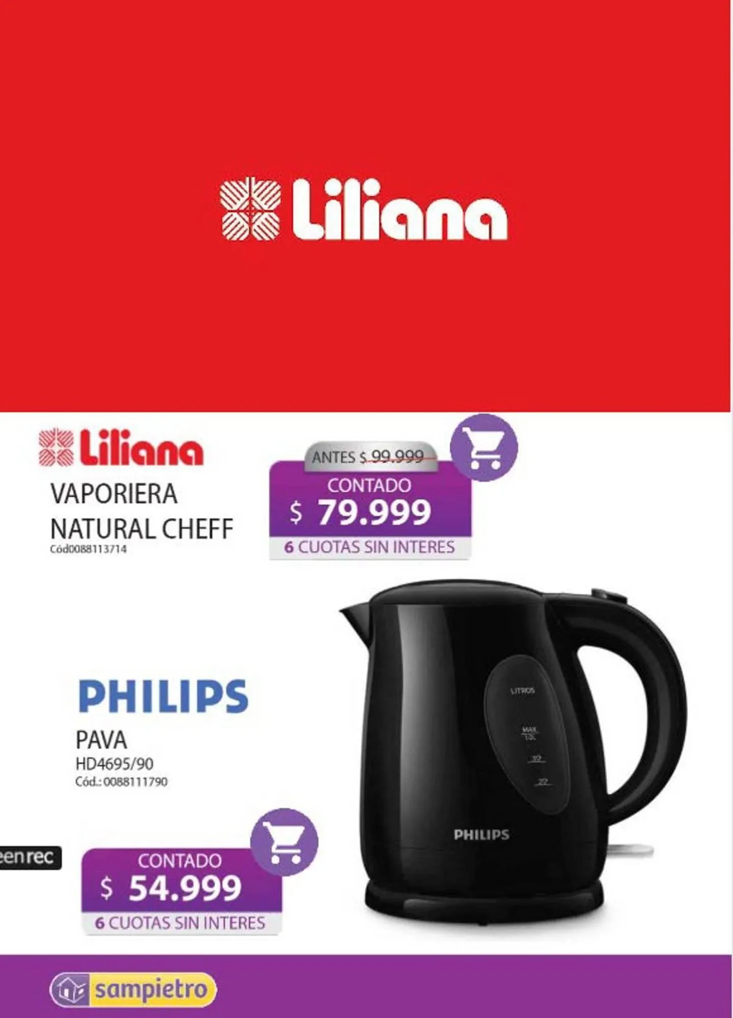 Ofertas de Catálogo Sampietro 9 de mayo al 15 de mayo 2025 - Página 11 del catálogo