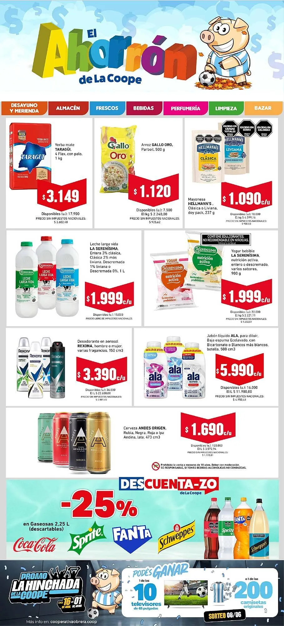 Catálogo Cooperativa Obrera - 1