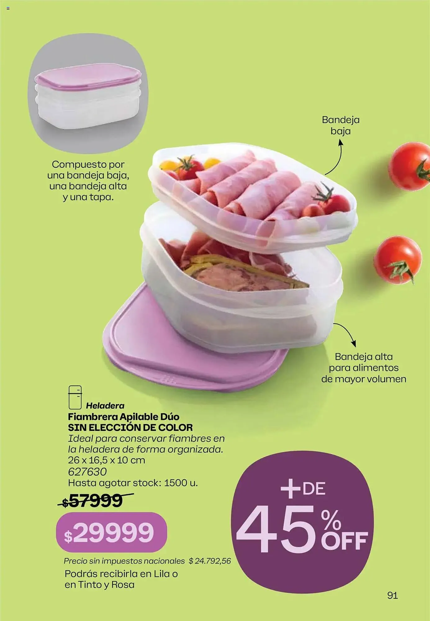 Ofertas de Catálogo Tupperware 9 de julio al 23 de julio 2025 - Página 92 del catálogo