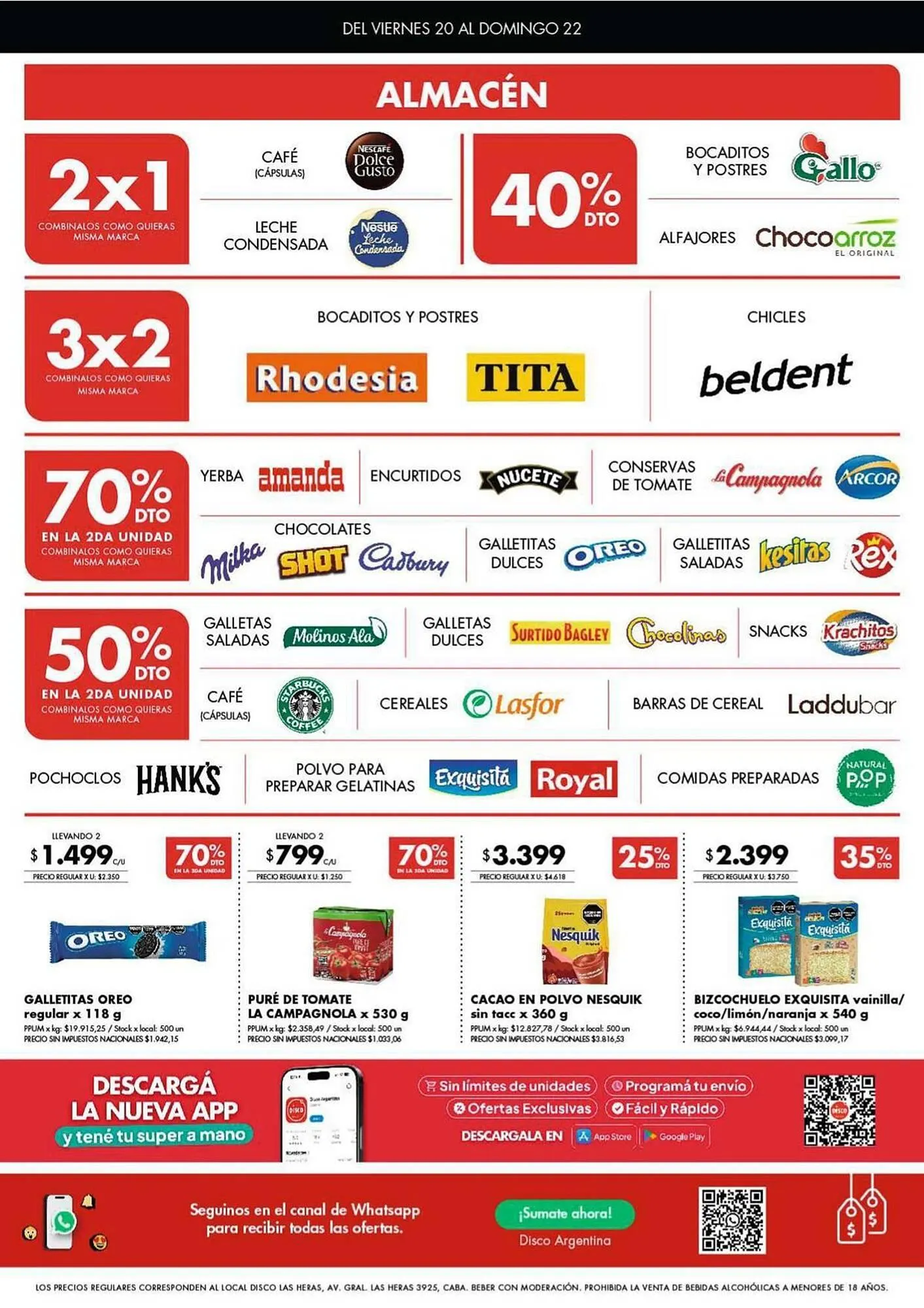 Ofertas de Folleto Disco 20 de marzo al 22 de marzo 2026 - Página 2 del catálogo