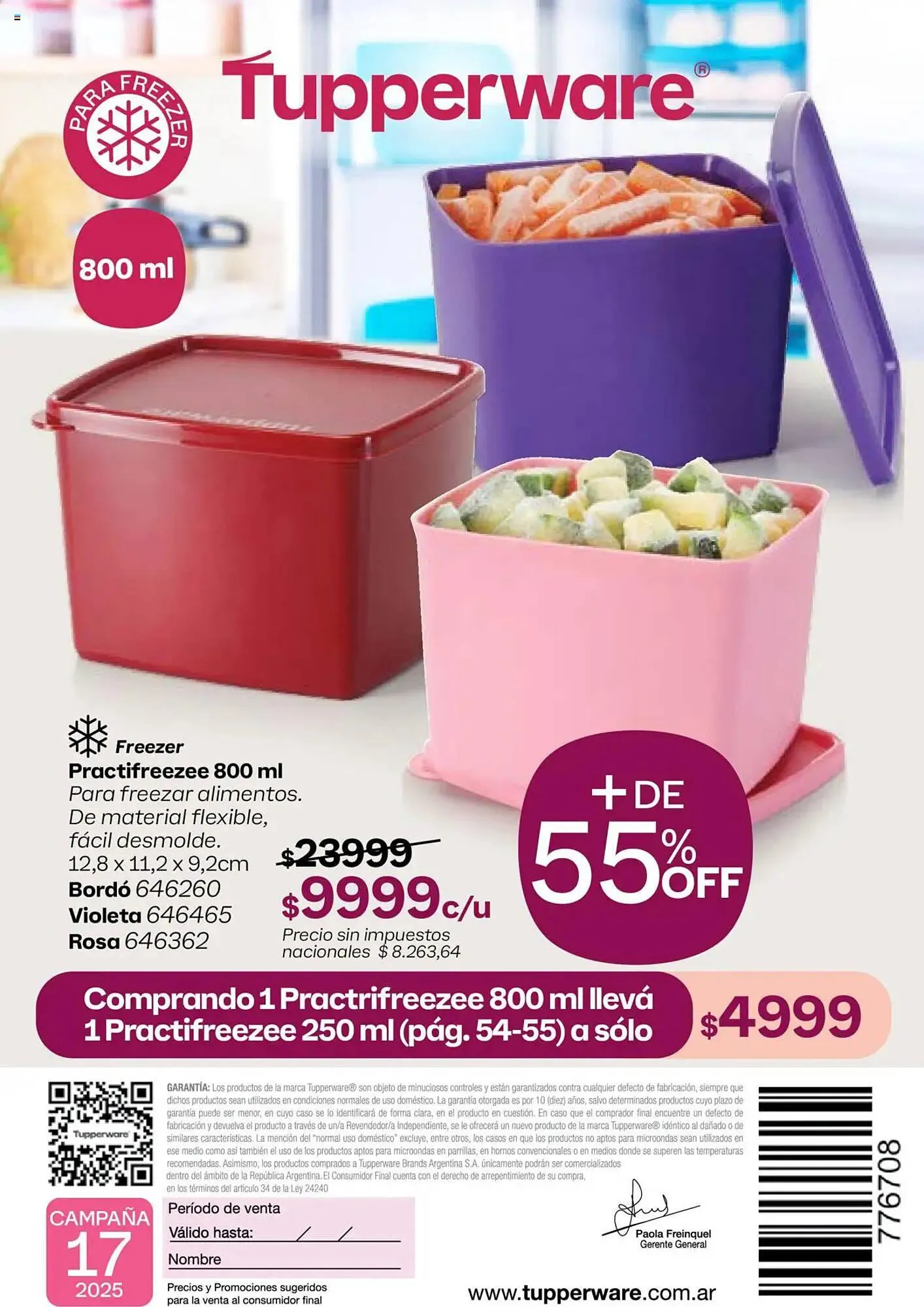 Ofertas de Folleto Tupperware 13 de octubre al 3 de noviembre 2025 - Página 101 del catálogo