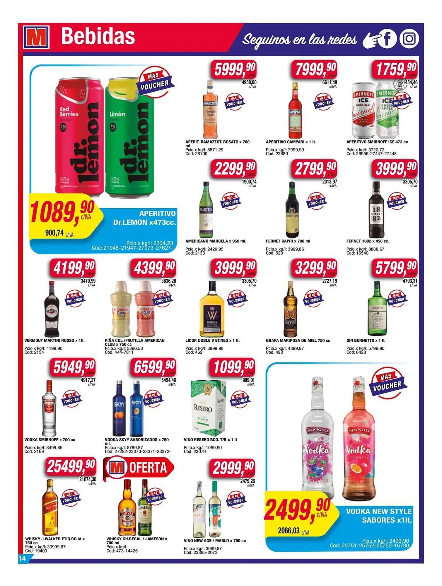 Ofertas de Catálogo Maxiconsumo 8 de enero al 15 de enero 2025 - Página 14 del catálogo