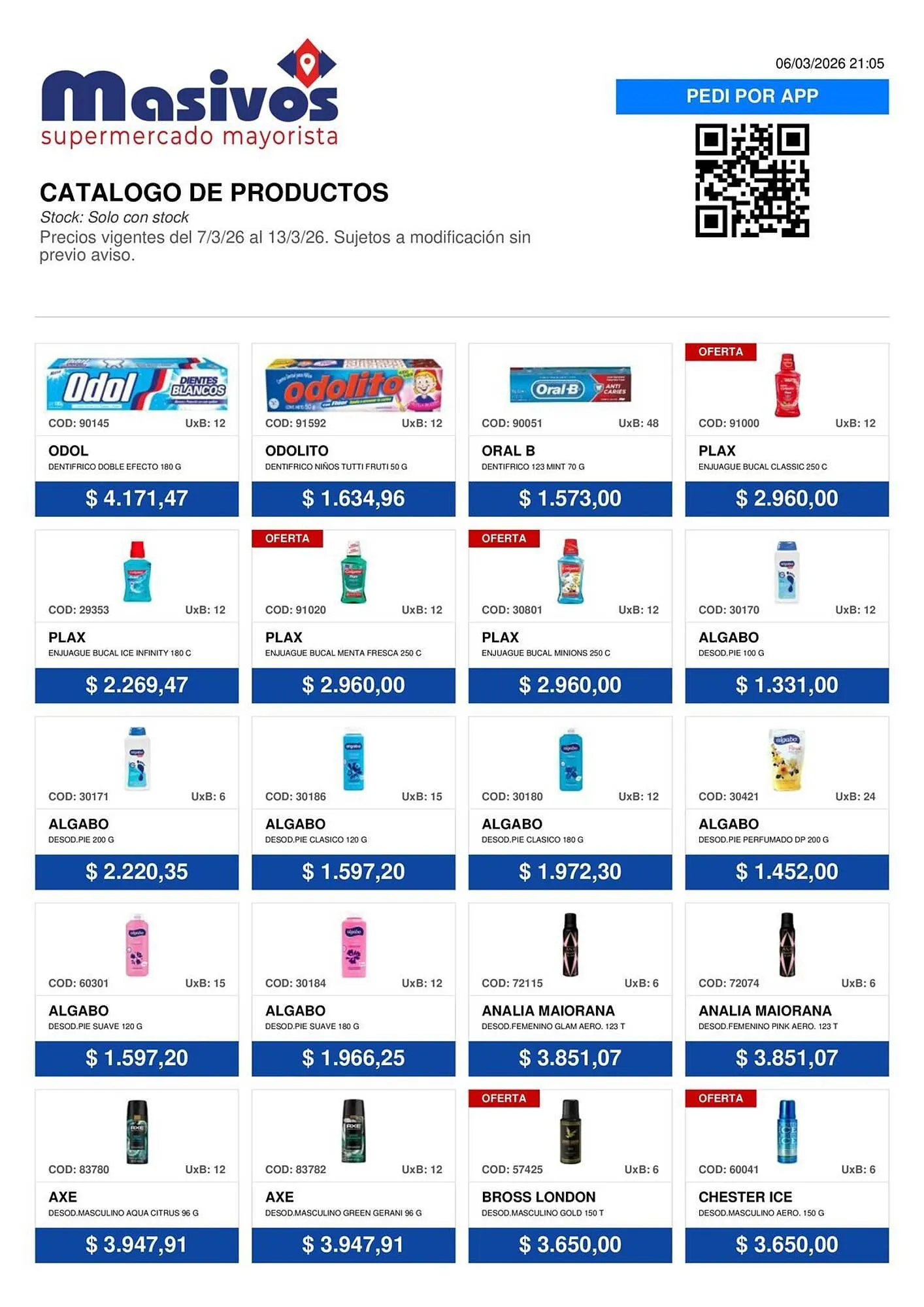 Ofertas de Catálogo Masivos 7 de marzo al 13 de marzo 2026 - Página 81 del catálogo