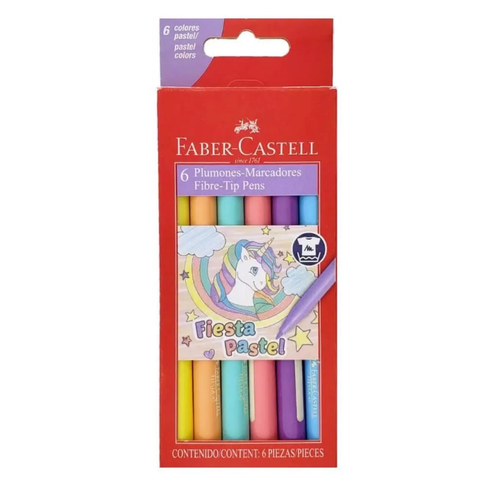 MARCADOR FIESTA X 6 PASTELES