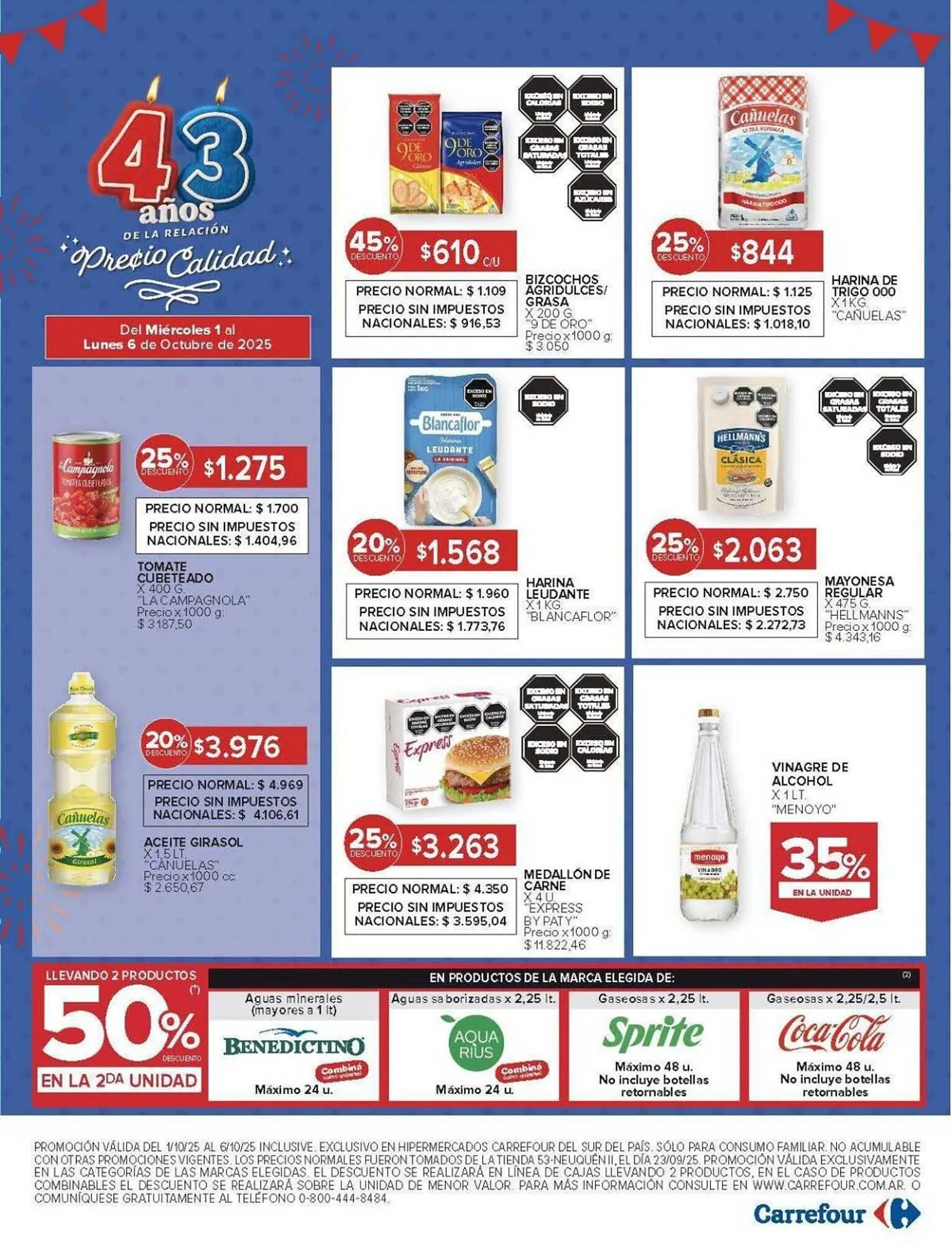 Ofertas de Catálogo Carrefour 1 de octubre al 7 de octubre 2025 - Página 12 del catálogo