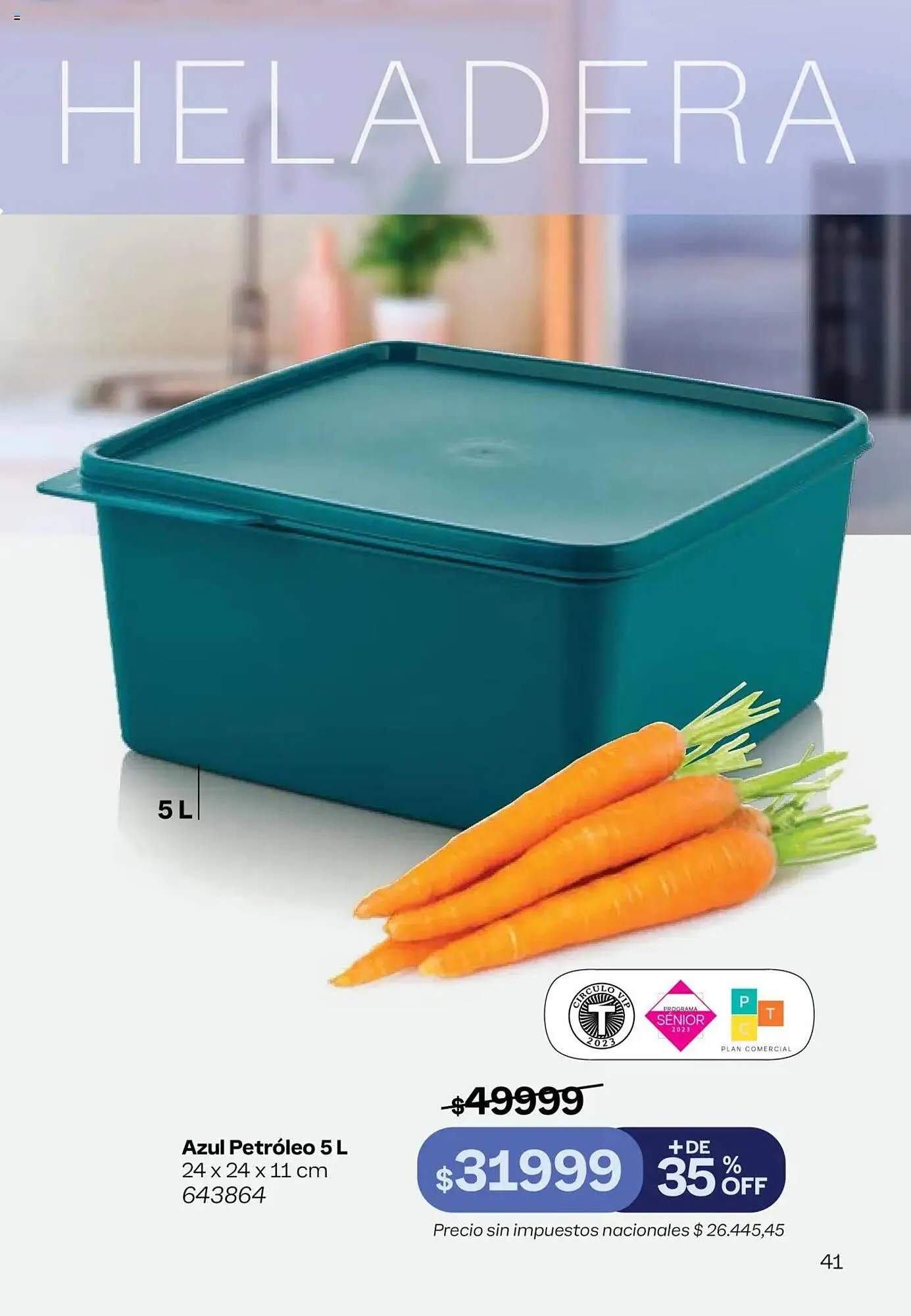 Ofertas de Catálogo Tupperware 9 de julio al 23 de julio 2025 - Página 42 del catálogo