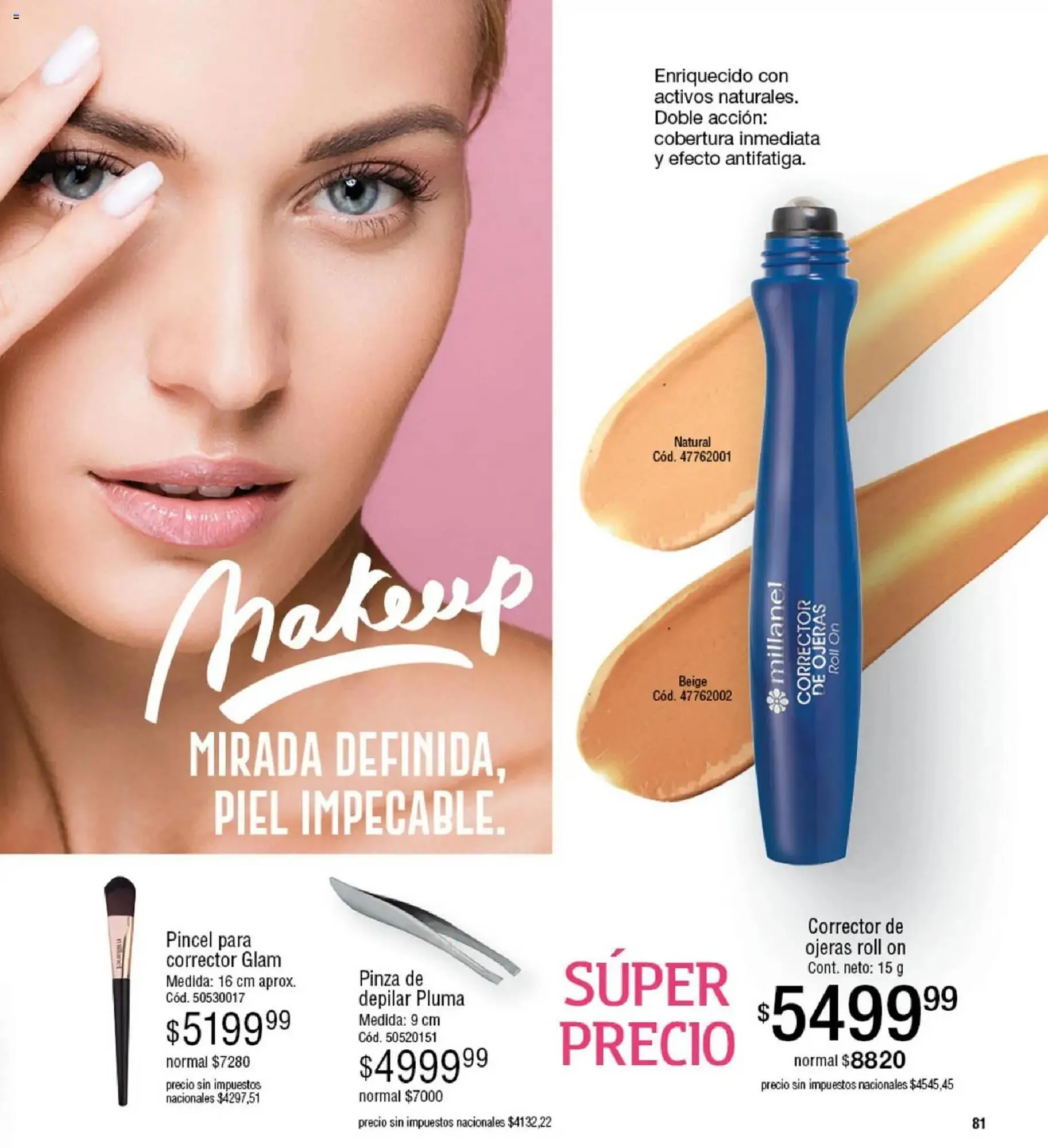 Ofertas de Catálogo Millanel Cosmética 5 de enero al 1 de febrero 2026 - Página 81 del catálogo