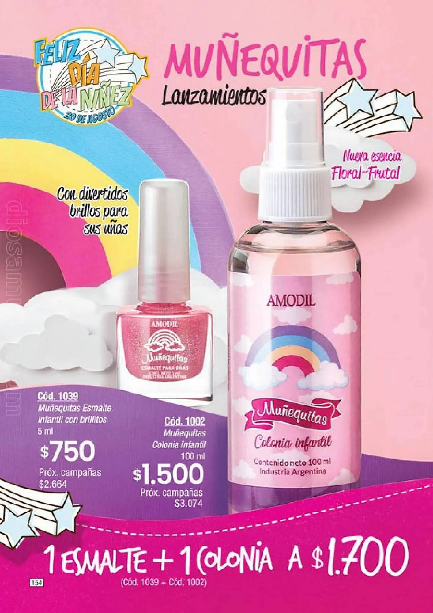 Ofertas de Catálogo Amodil 10 de agosto al 4 de septiembre 2023 - Página 154 del catálogo