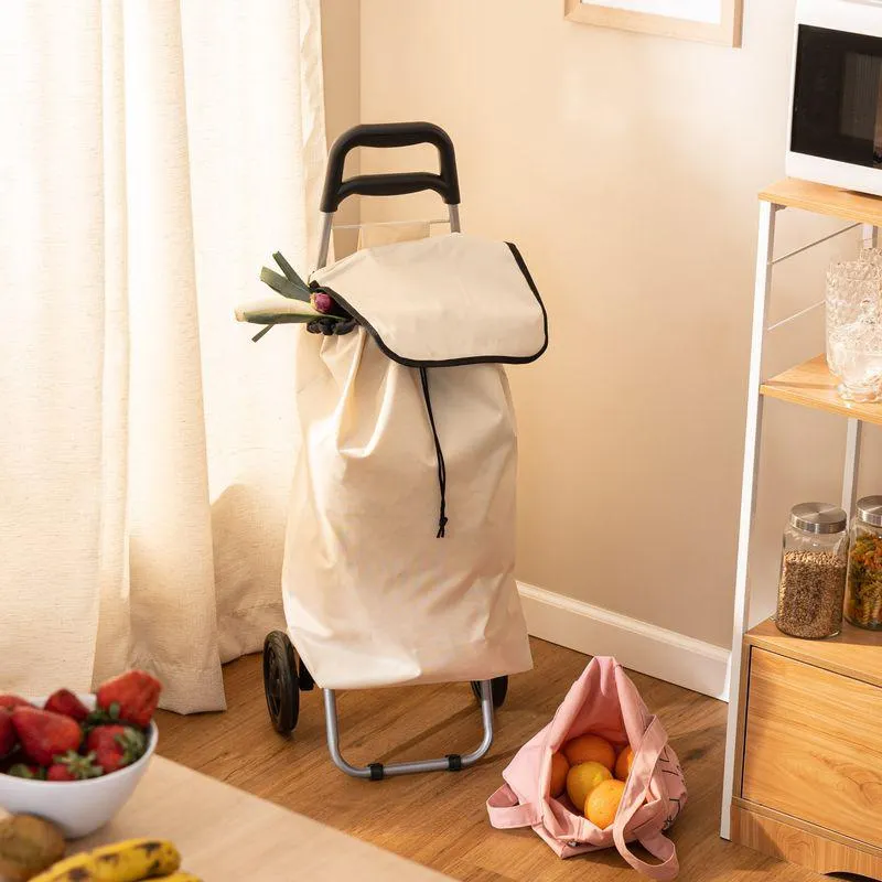 Carro de Compras con Bolsillo Liso