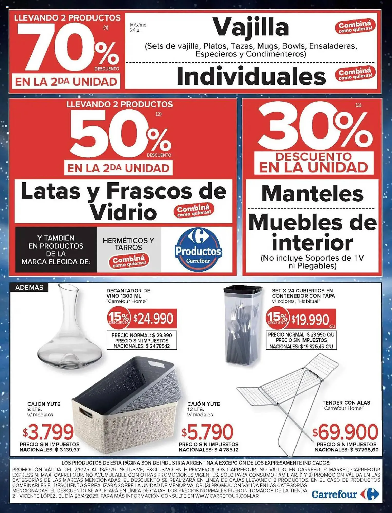 Ofertas de Catálogo Carrefour 7 de mayo al 13 de mayo 2025 - Página 20 del catálogo