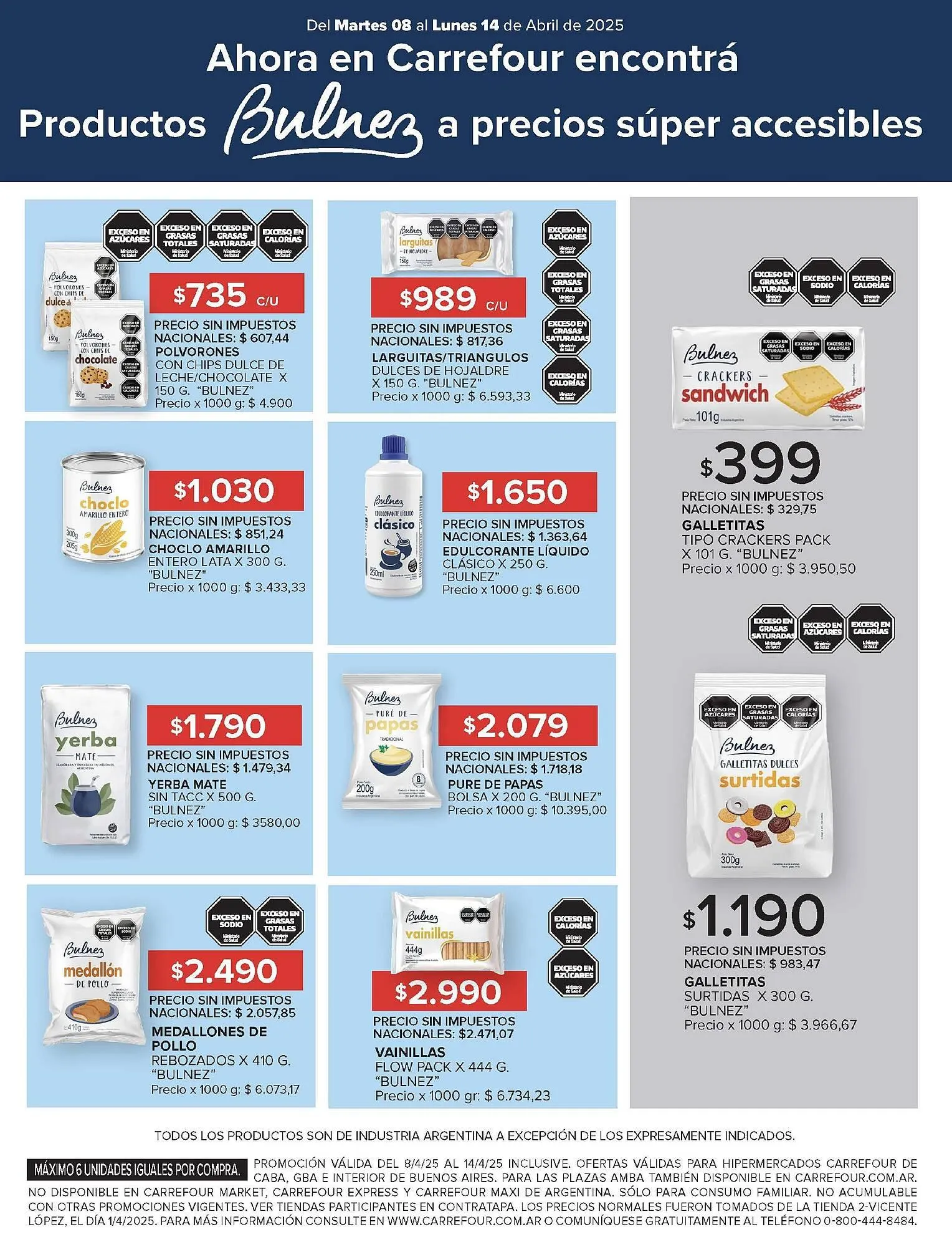 Ofertas de Catálogo Carrefour 7 de abril al 14 de abril 2025 - Página 5 del catálogo
