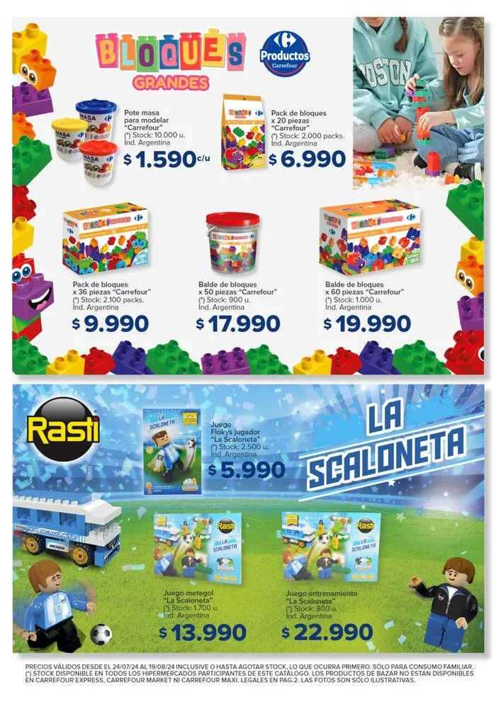 Ofertas de Catálogo Día de la Niñez Hiper 26 de julio al 19 de agosto 2024 - Página 3 del catálogo