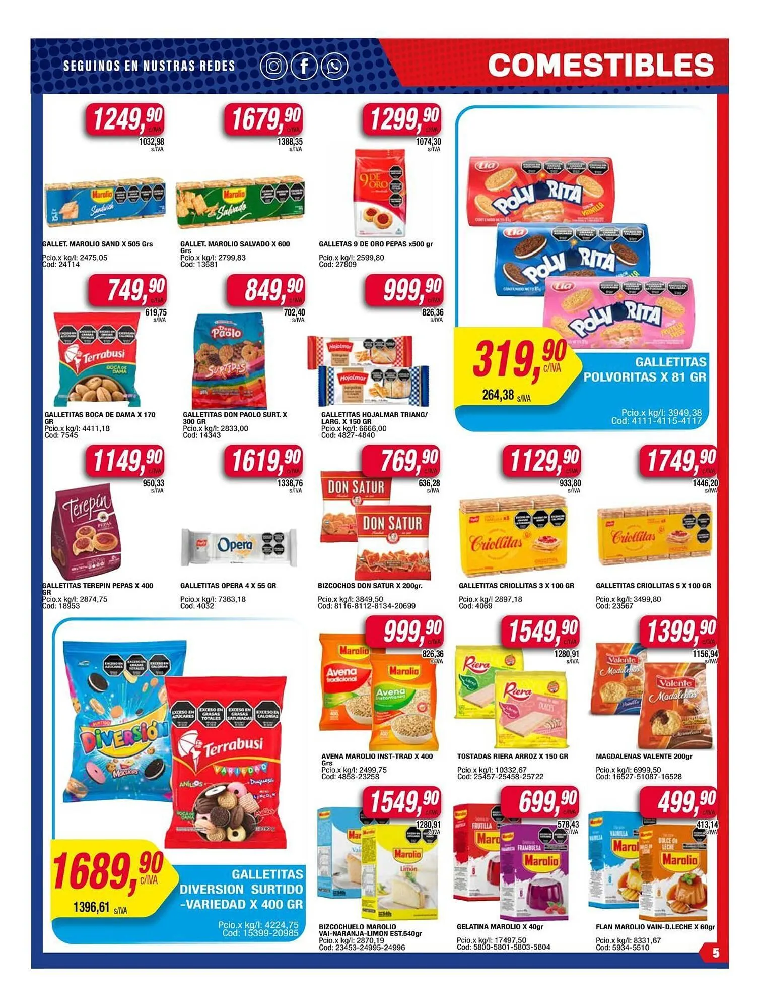 Ofertas de Catálogo Maxiconsumo 14 de julio al 21 de julio 2025 - Página 5 del catálogo