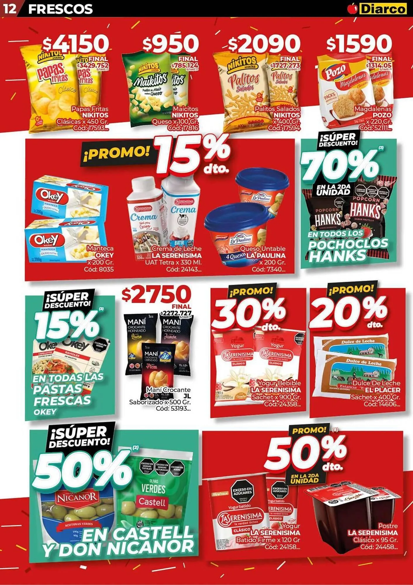 Ofertas de Catálogo Diarco 4 de agosto al 8 de agosto 2025 - Página 12 del catálogo