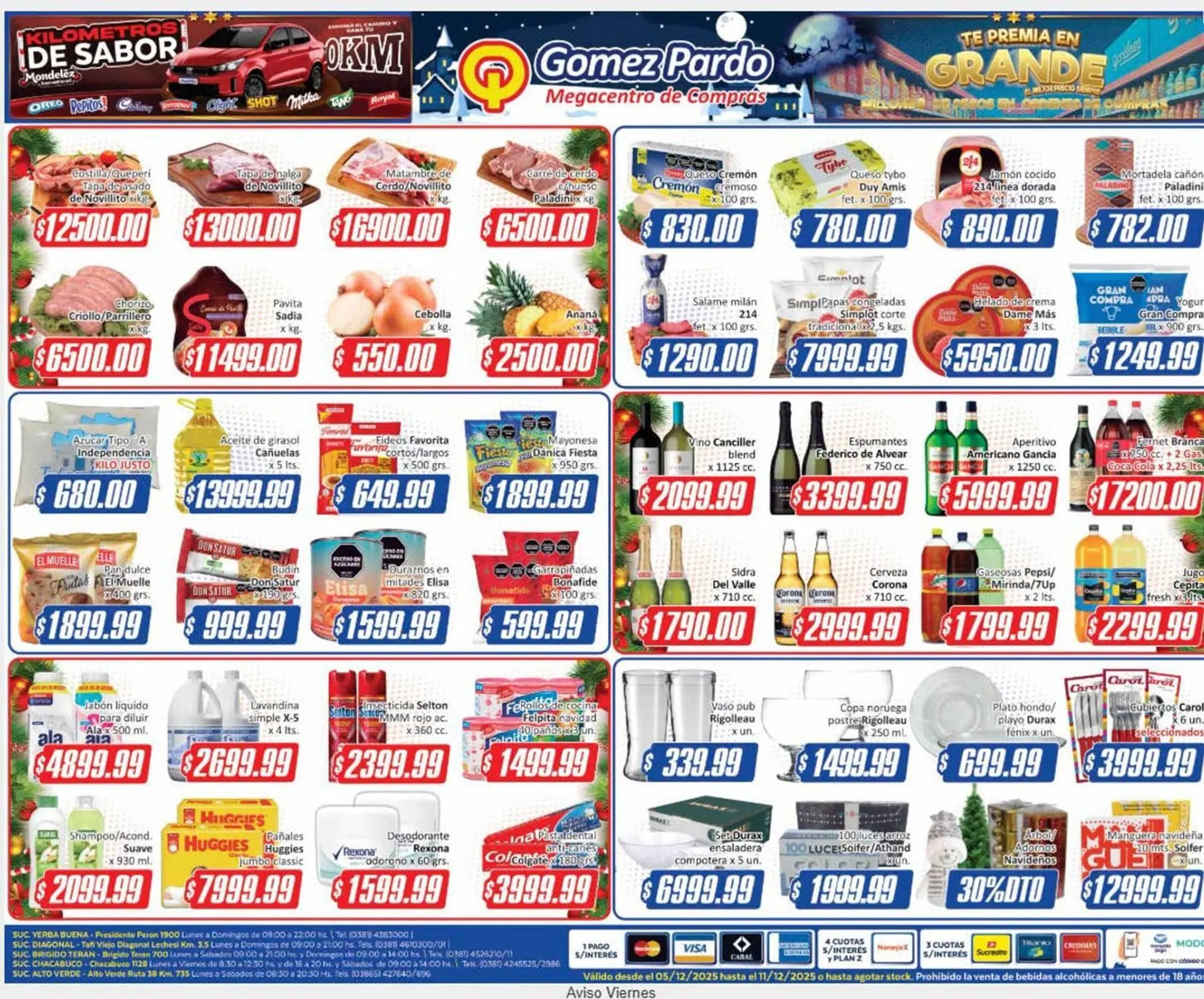 Ofertas de Catálogo Gomez Pardo 9 de diciembre al 11 de diciembre 2025 - Página 1 del catálogo