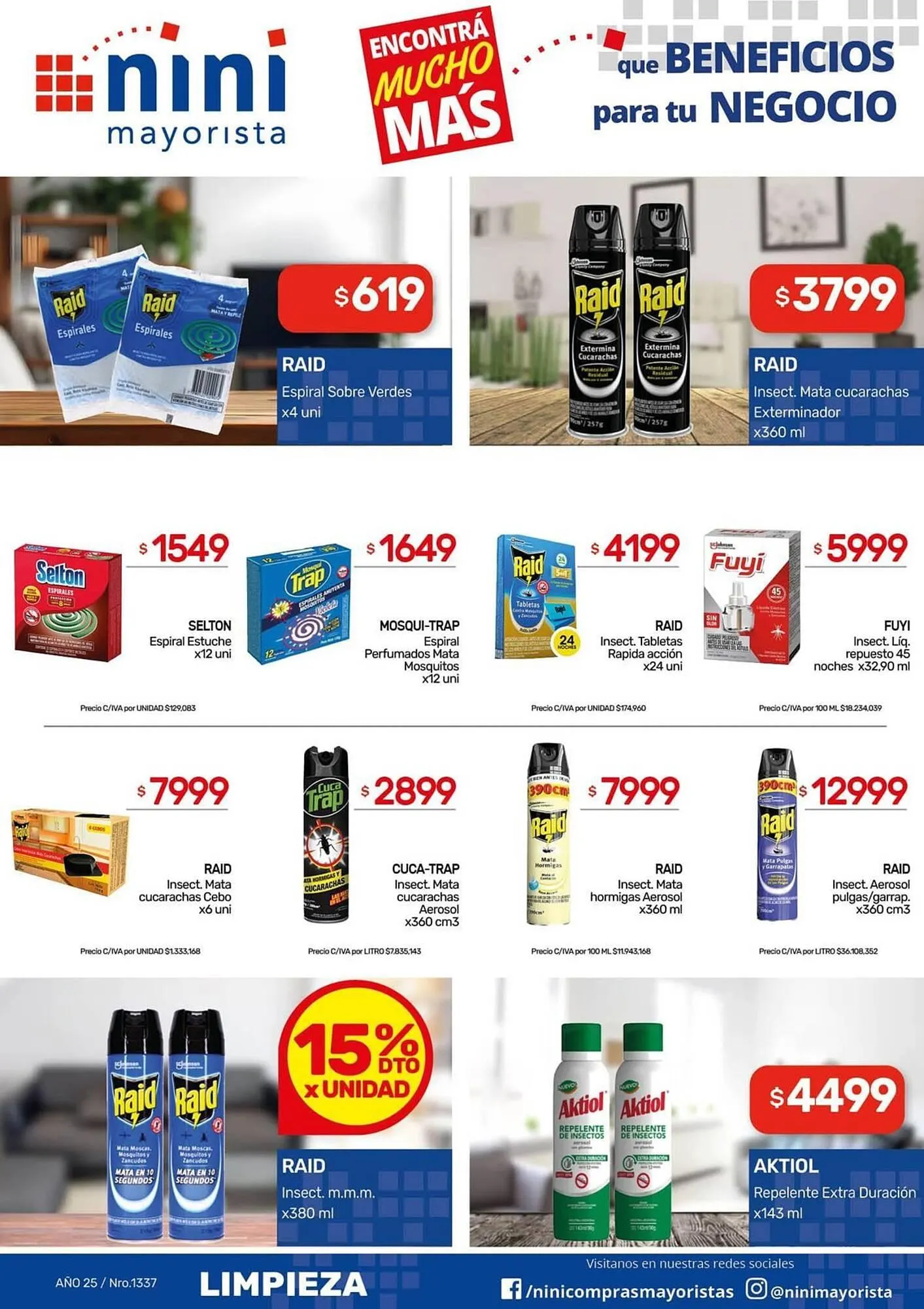 Ofertas de Catálogo Nini Mayorista 8 de diciembre al 14 de diciembre 2025 - Página 11 del catálogo