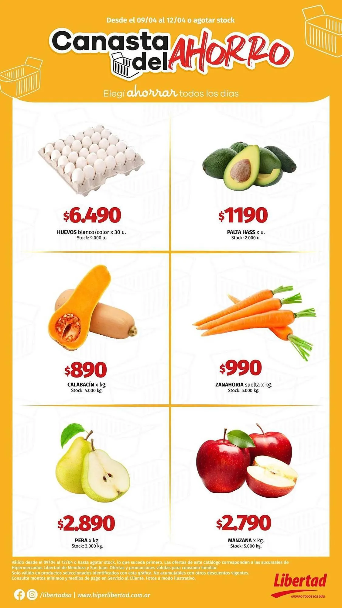 Ofertas de Catálogo Hipermercado Libertad 9 de abril al 15 de abril 2026 - Página 3 del catálogo