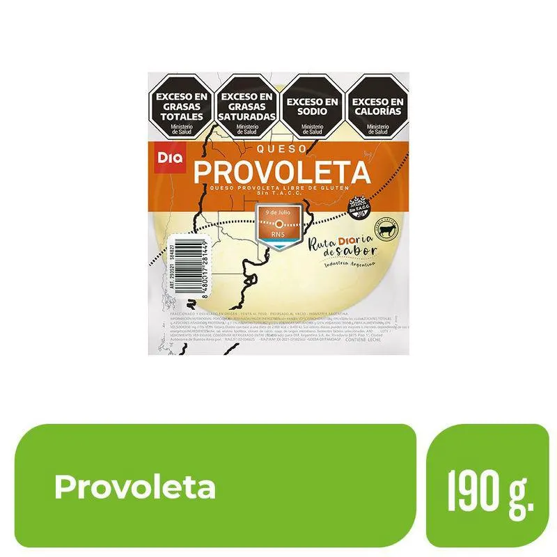 Queso Provoleta DIA 190GR