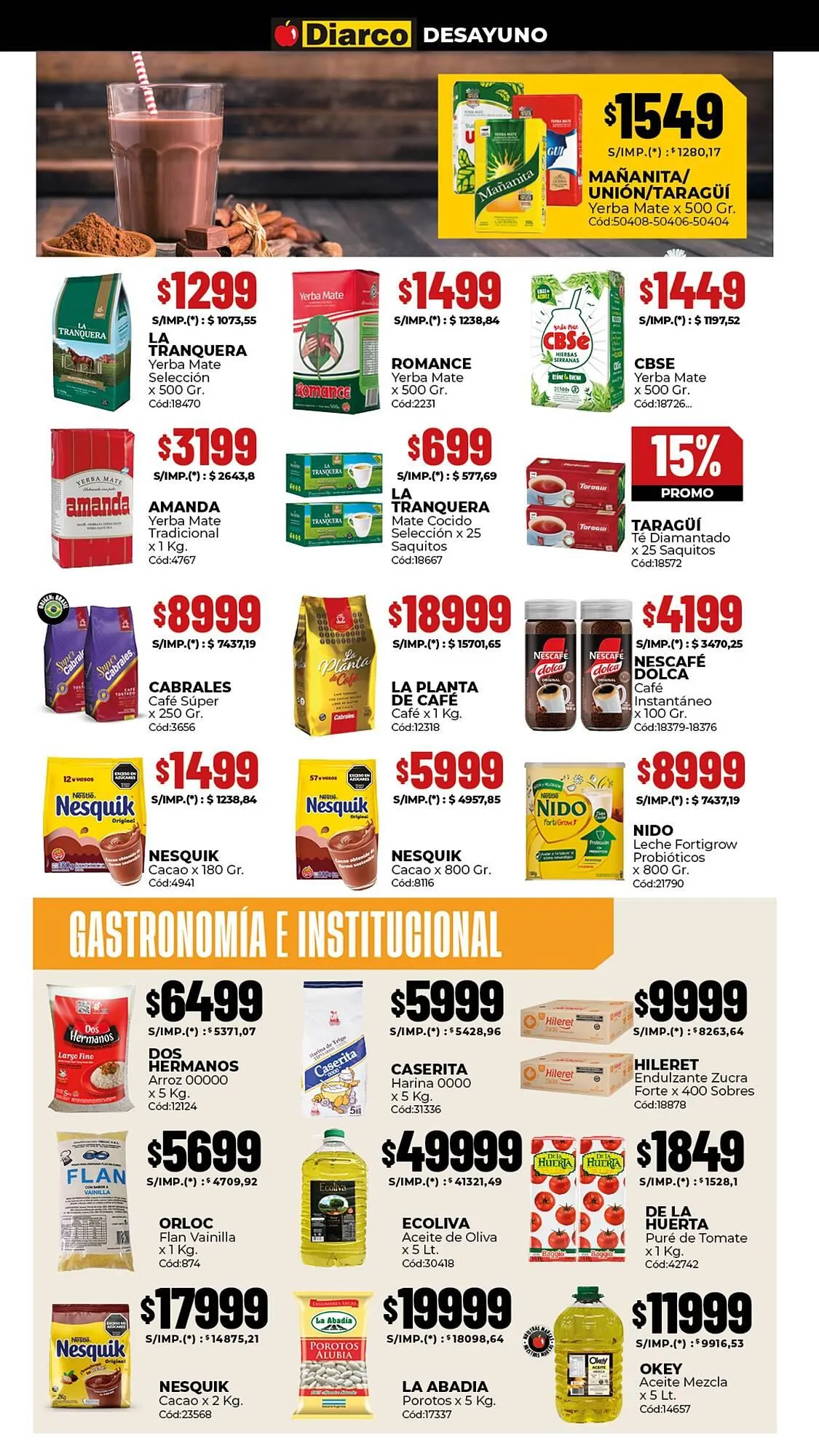 Ofertas de Catálogo Diarco 9 de marzo al 13 de marzo 2026 - Página 4 del catálogo