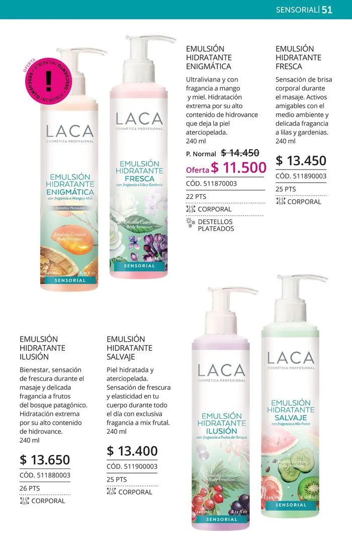 Ofertas de Catálogo de Laboratorio Laca 23 de septiembre al 31 de octubre 2024 - Página 51 del catálogo