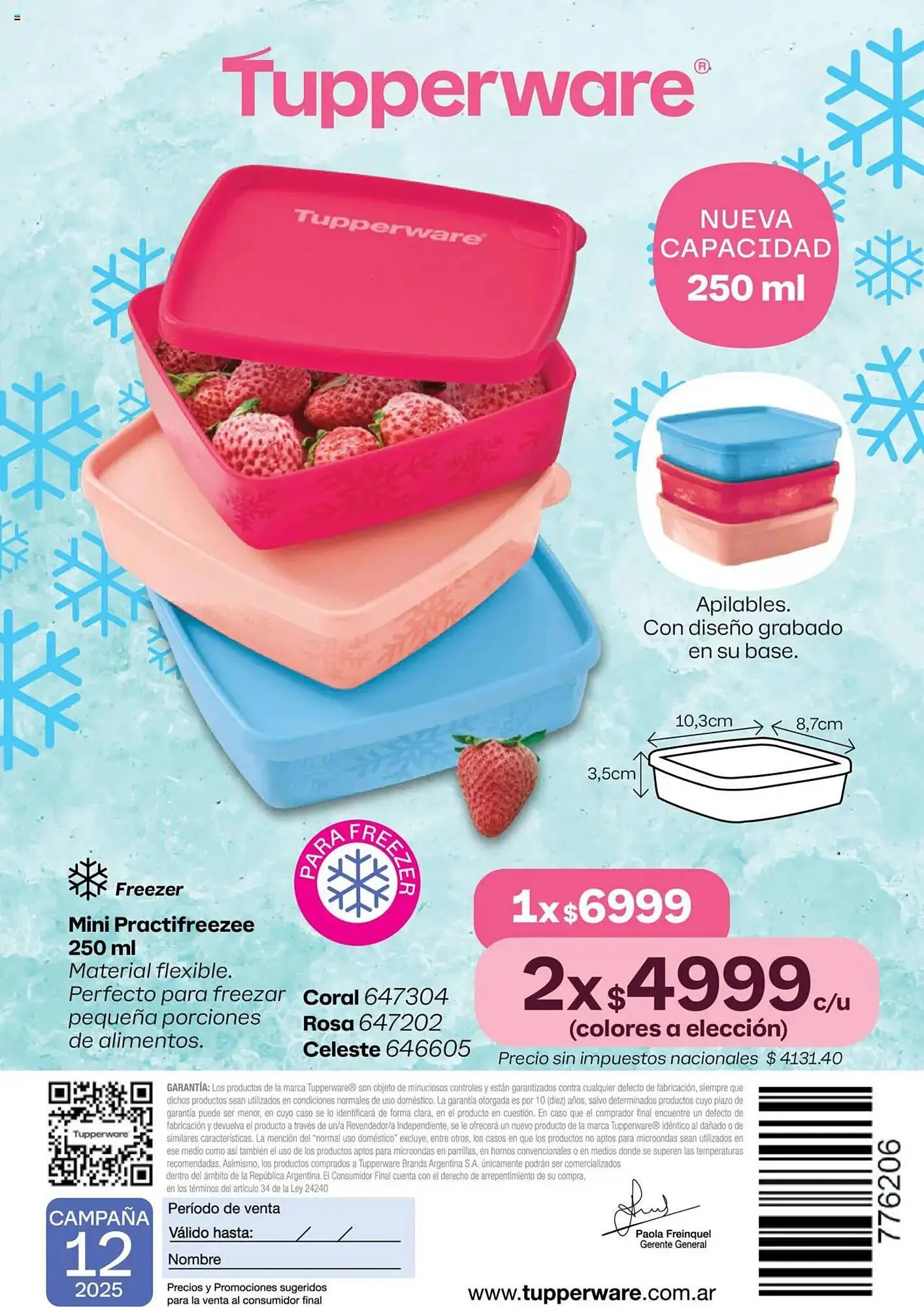 Ofertas de Catálogo Tupperware 23 de julio al 6 de agosto 2025 - Página 117 del catálogo