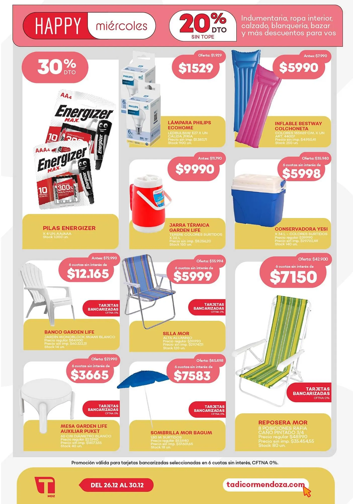 Ofertas de Catálogo Supermercados Tadicor 26 de diciembre al 30 de diciembre 2025 - Página 9 del catálogo