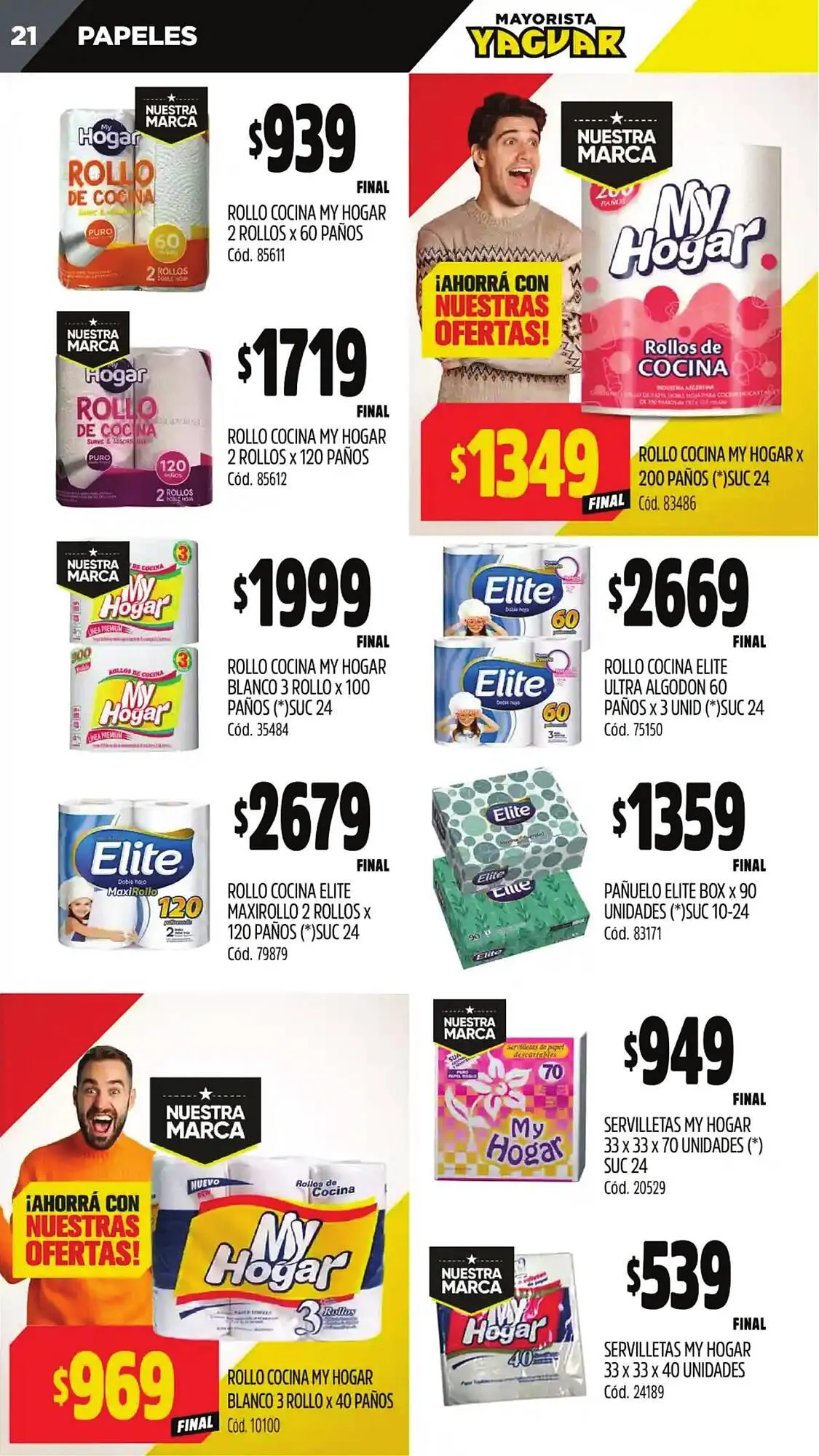 Ofertas de Catálogo Supermercados Yaguar 10 de marzo al 16 de marzo 2025 - Página 21 del catálogo