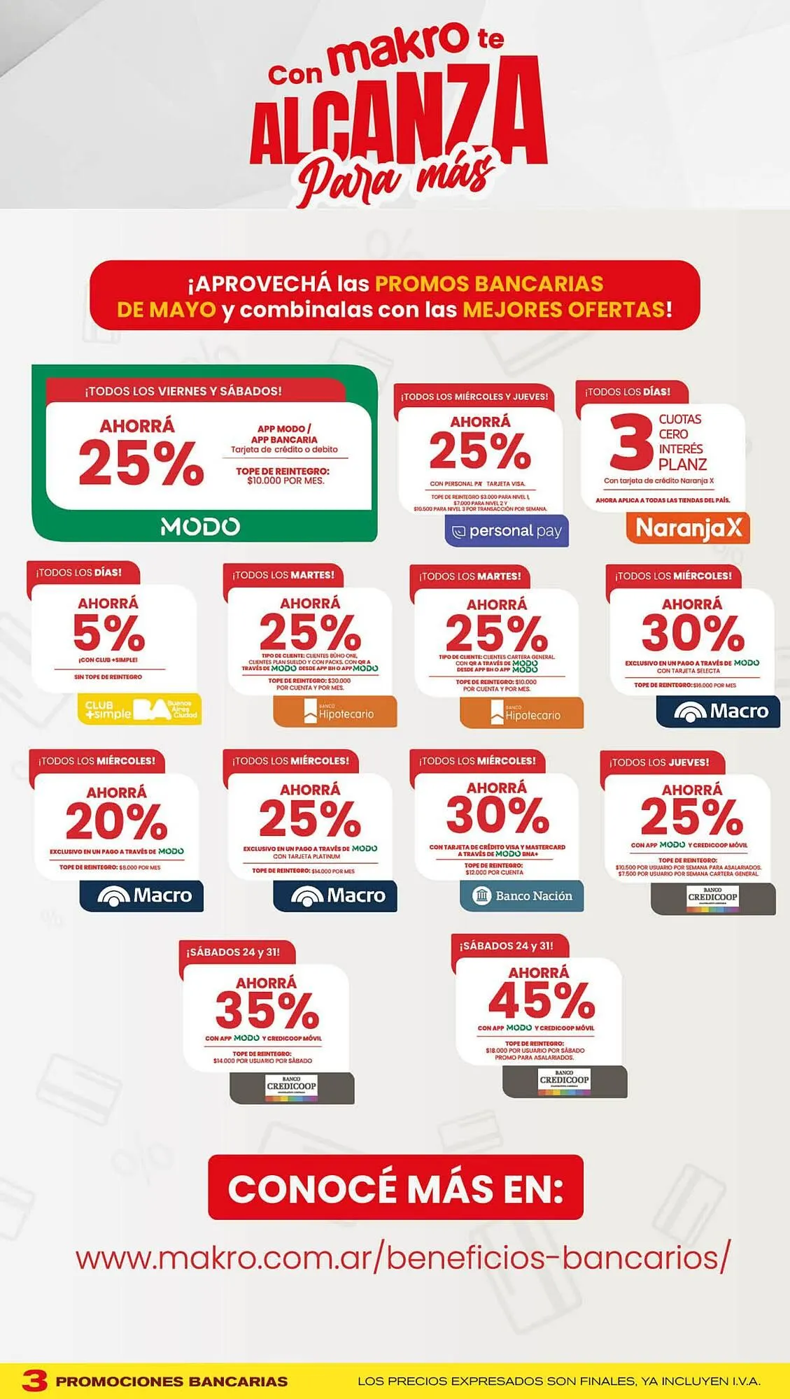 Ofertas de Catálogo Makro 22 de mayo al 29 de mayo 2025 - Página 4 del catálogo