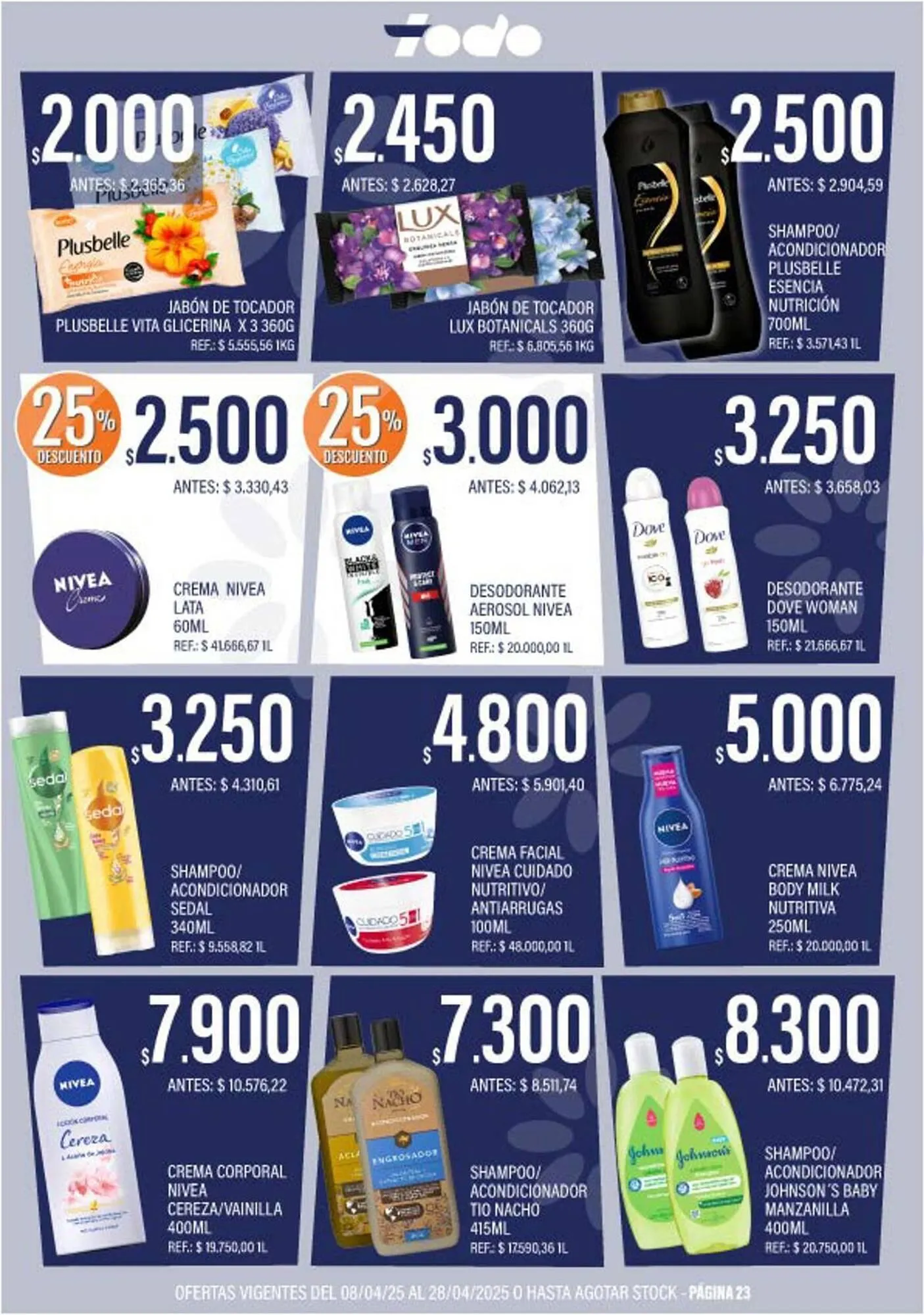 Ofertas de Catálogo Supermercados Todo 9 de abril al 28 de abril 2025 - Página 23 del catálogo