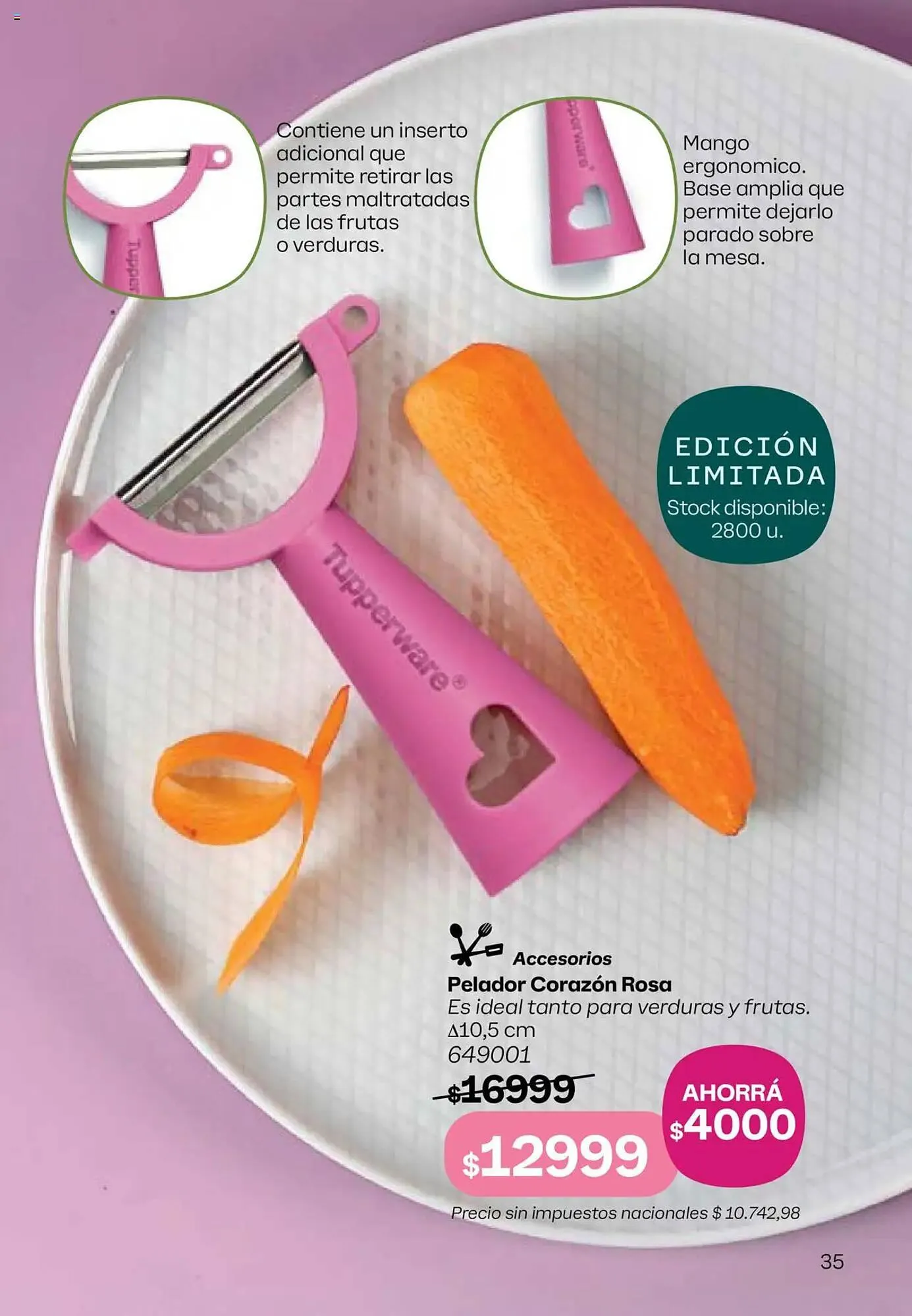 Ofertas de Folleto Tupperware 8 de septiembre al 22 de septiembre 2025 - Página 36 del catálogo