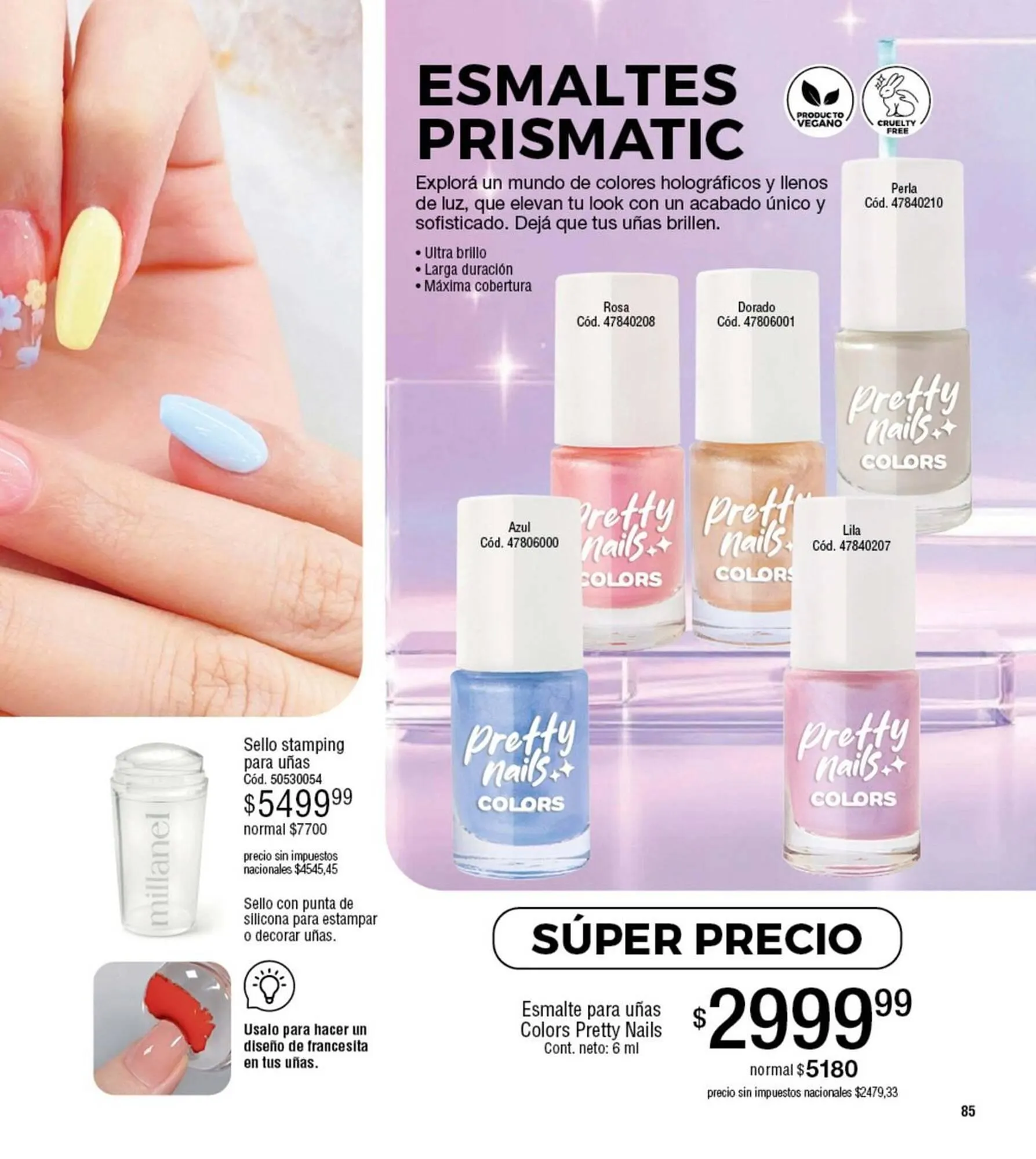 Ofertas de Catálogo Millanel Cosmética 2 de febrero al 1 de marzo 2026 - Página 85 del catálogo