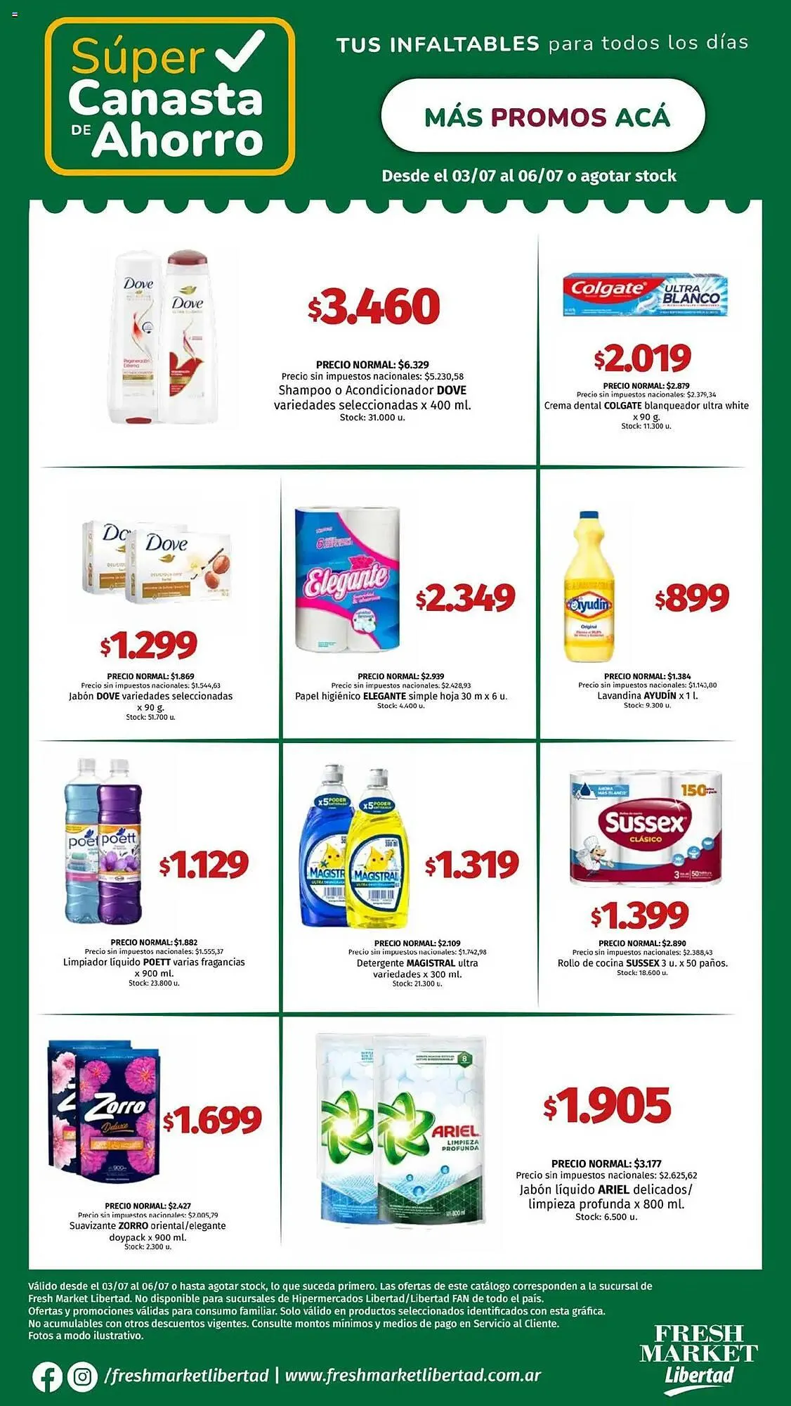 Ofertas de Catálogo Hipermercado Libertad 3 de julio al 7 de julio 2025 - Página 4 del catálogo