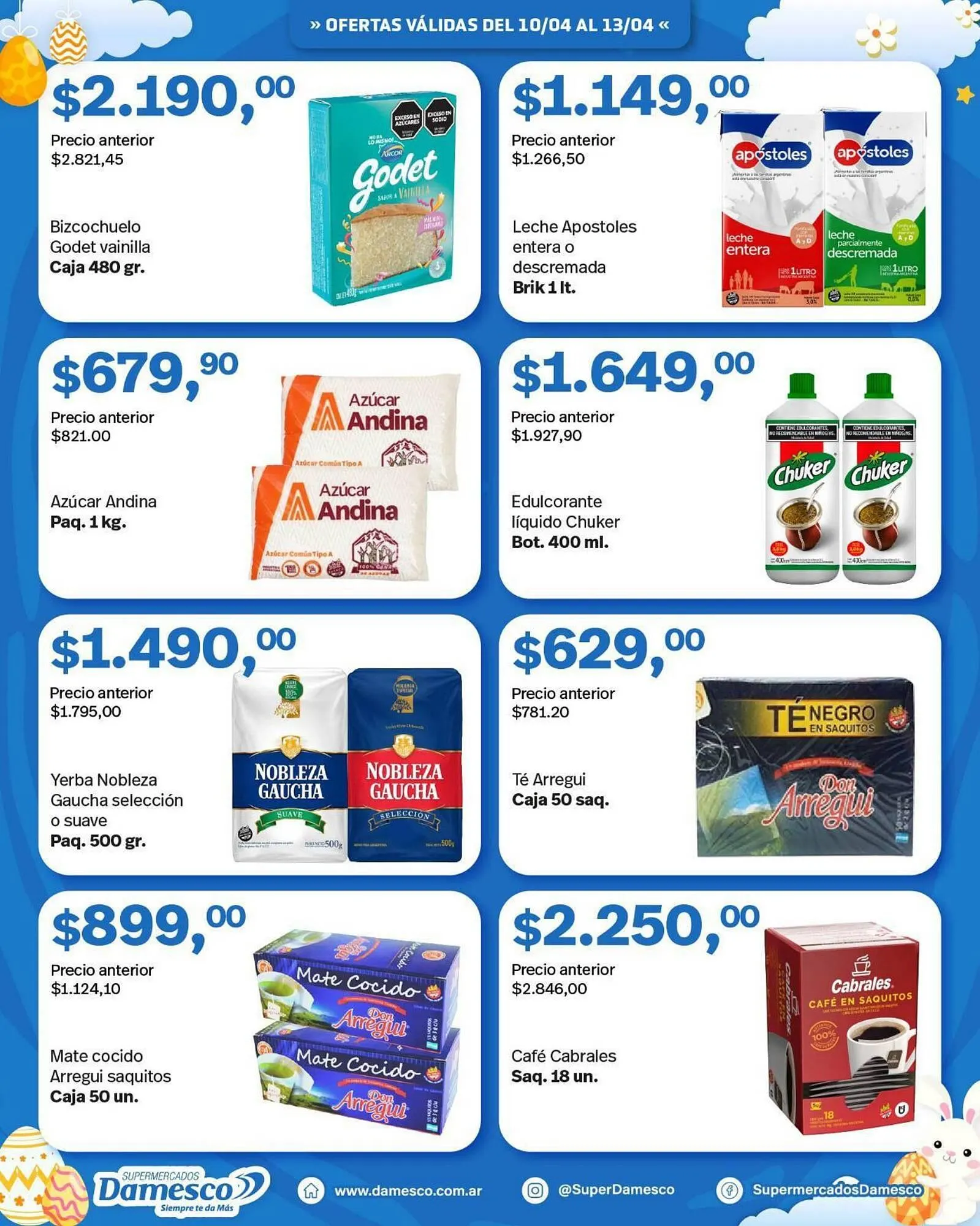 Ofertas de Catálogo Supermercados Damesco 10 de abril al 13 de abril 2025 - Página 3 del catálogo