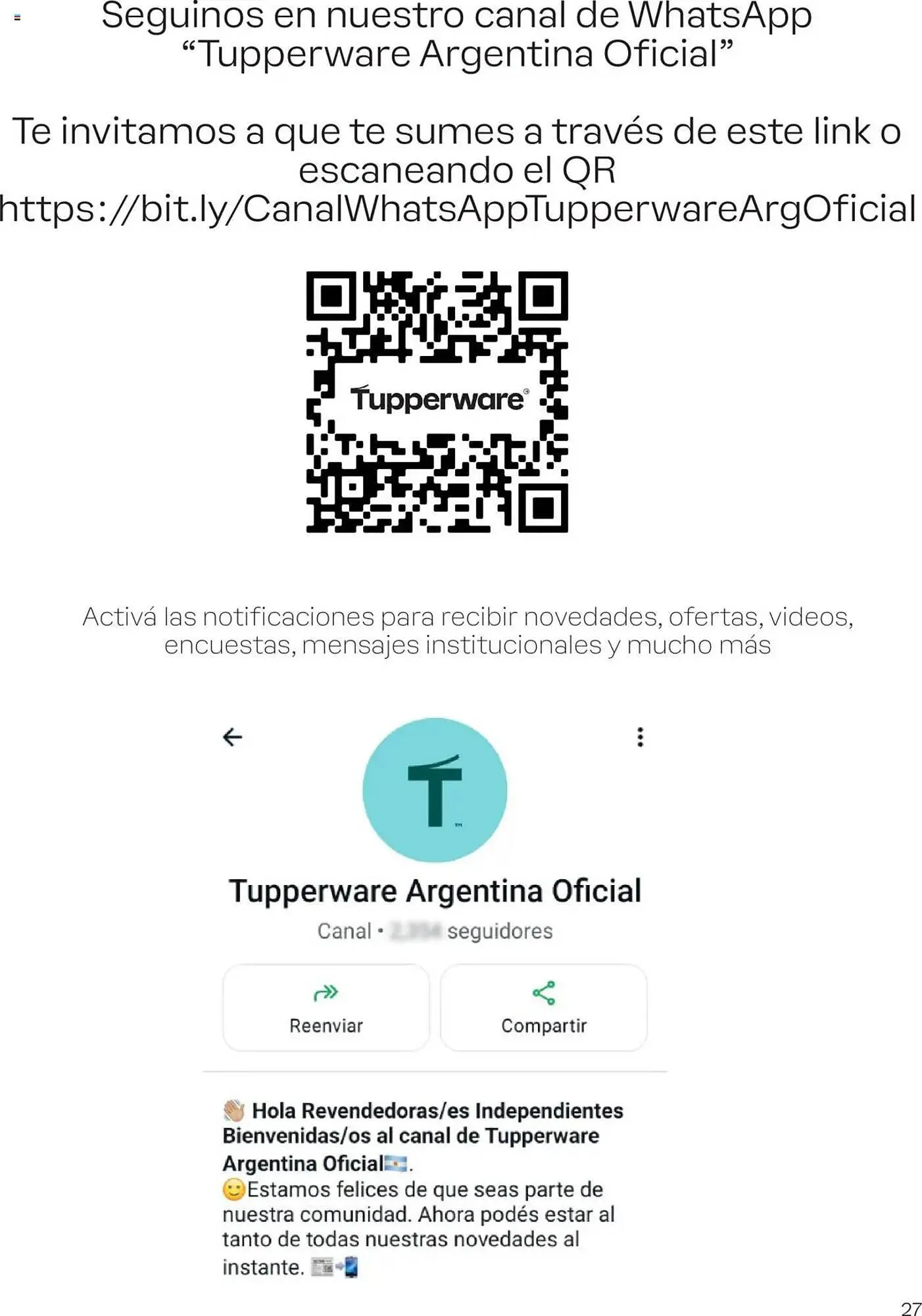 Ofertas de Folleto Tupperware 15 de septiembre al 1 de enero 2026 - Página 27 del catálogo