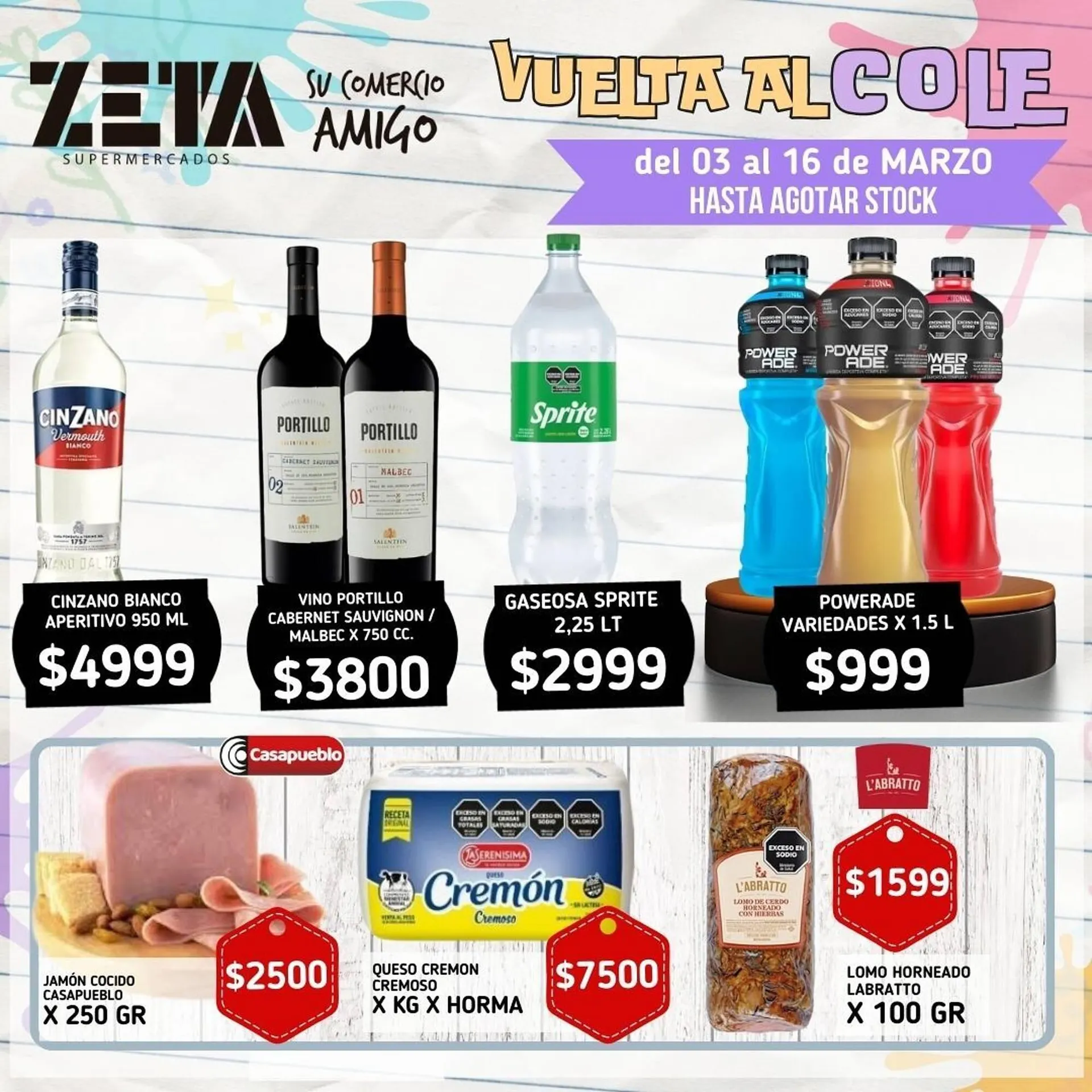 Ofertas de Catálogo Supermercados Zeta 3 de marzo al 16 de marzo 2025 - Página 3 del catálogo