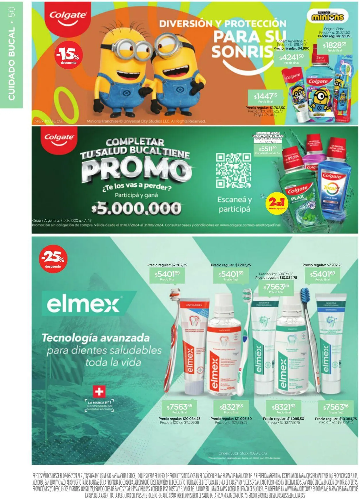 Ofertas de Farmacity 1 de agosto al 31 de agosto 2024 - Página 50 del catálogo
