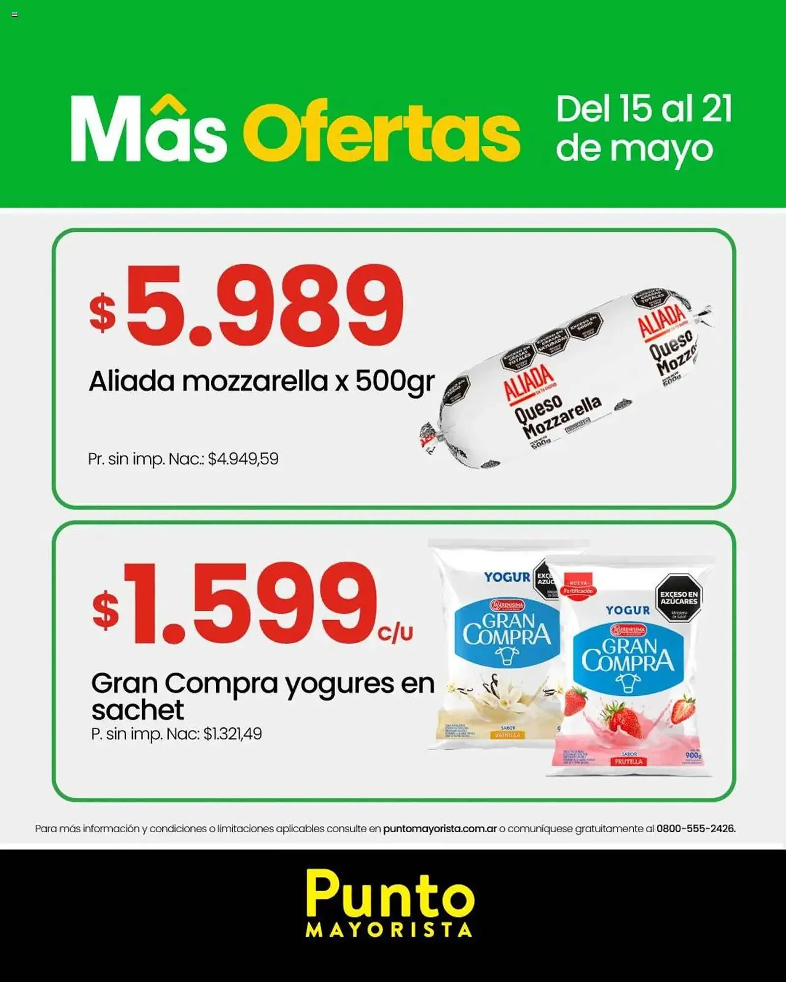 Ofertas de Catálogo Punto Mayorista 15 de mayo al 22 de mayo 2025 - Página 24 del catálogo