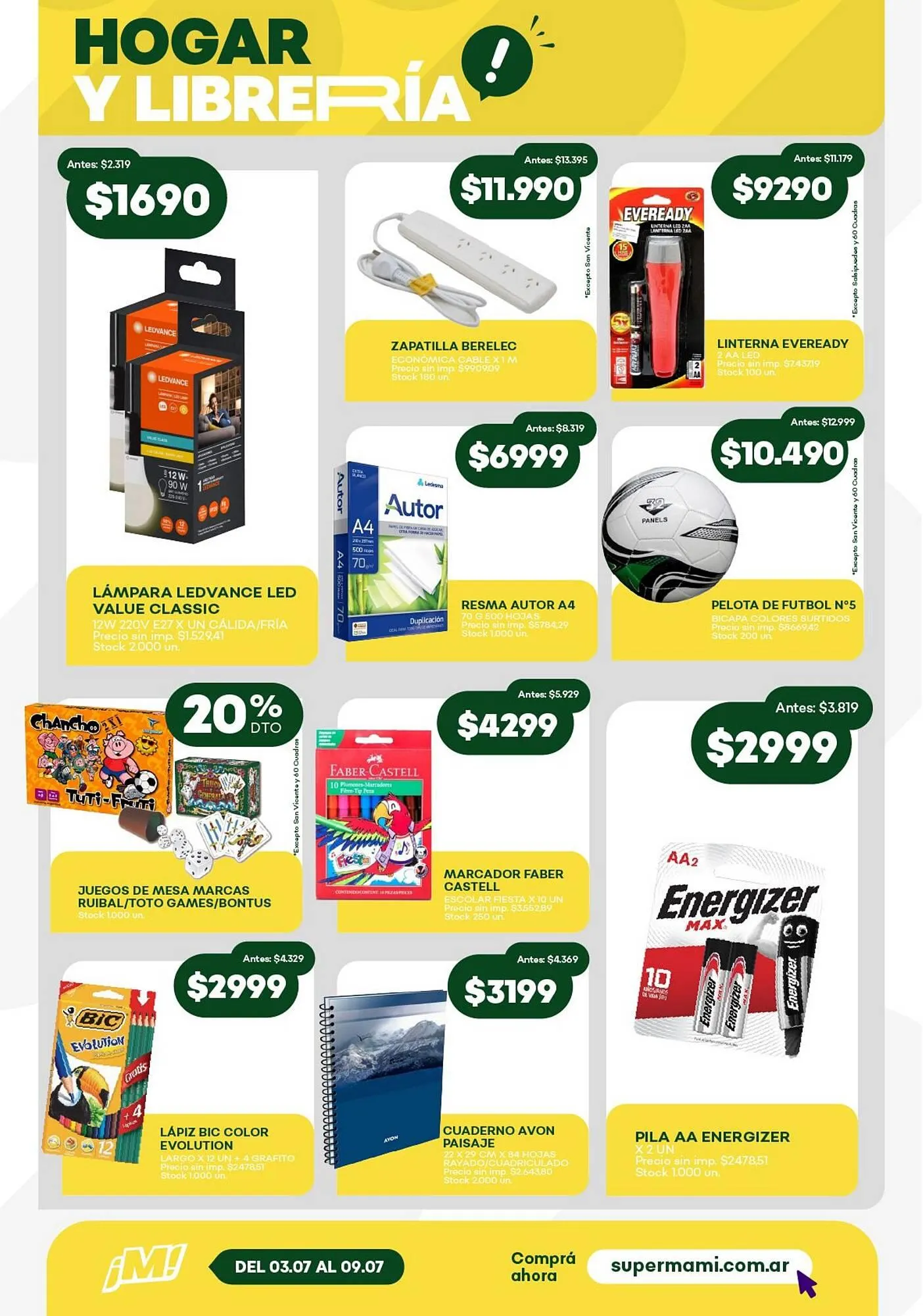 Ofertas de Catálogo Super MAMI 3 de julio al 11 de julio 2025 - Página 10 del catálogo