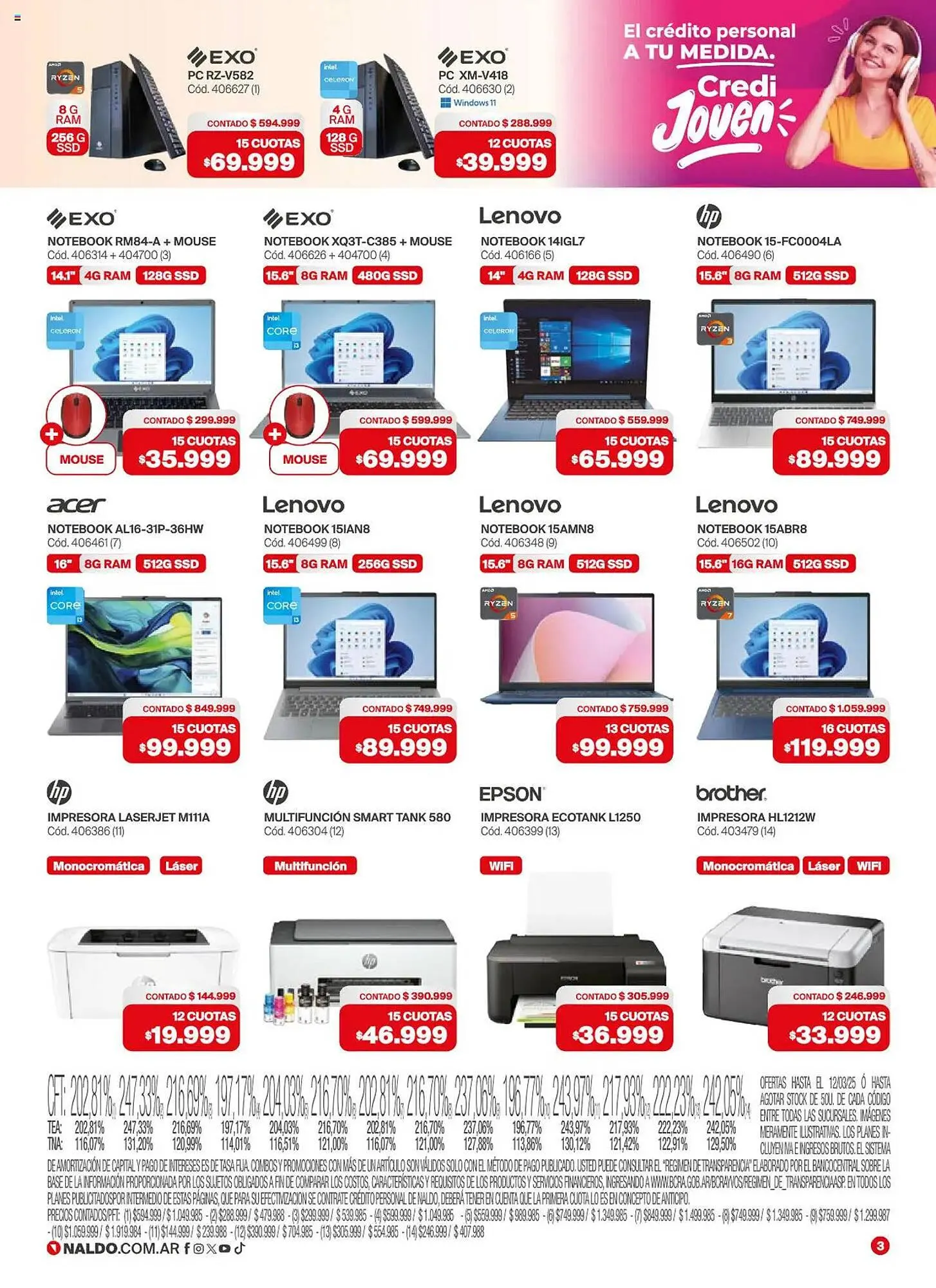 Ofertas de Catálogo Naldo Lombardi 1 de marzo al 31 de marzo 2025 - Página 3 del catálogo