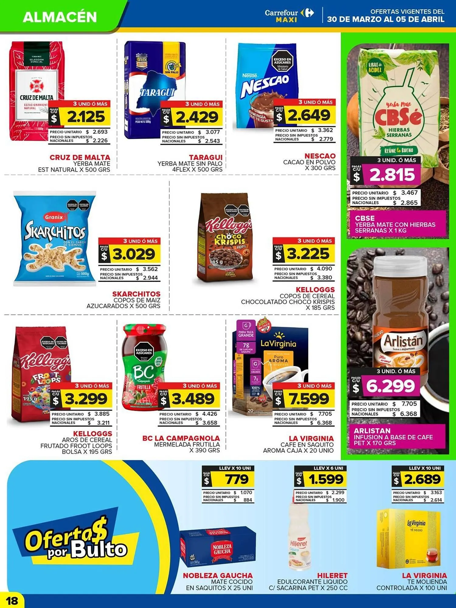 Ofertas de Folleto Carrefour Maxi 30 de marzo al 6 de abril 2026 - Página 20 del catálogo