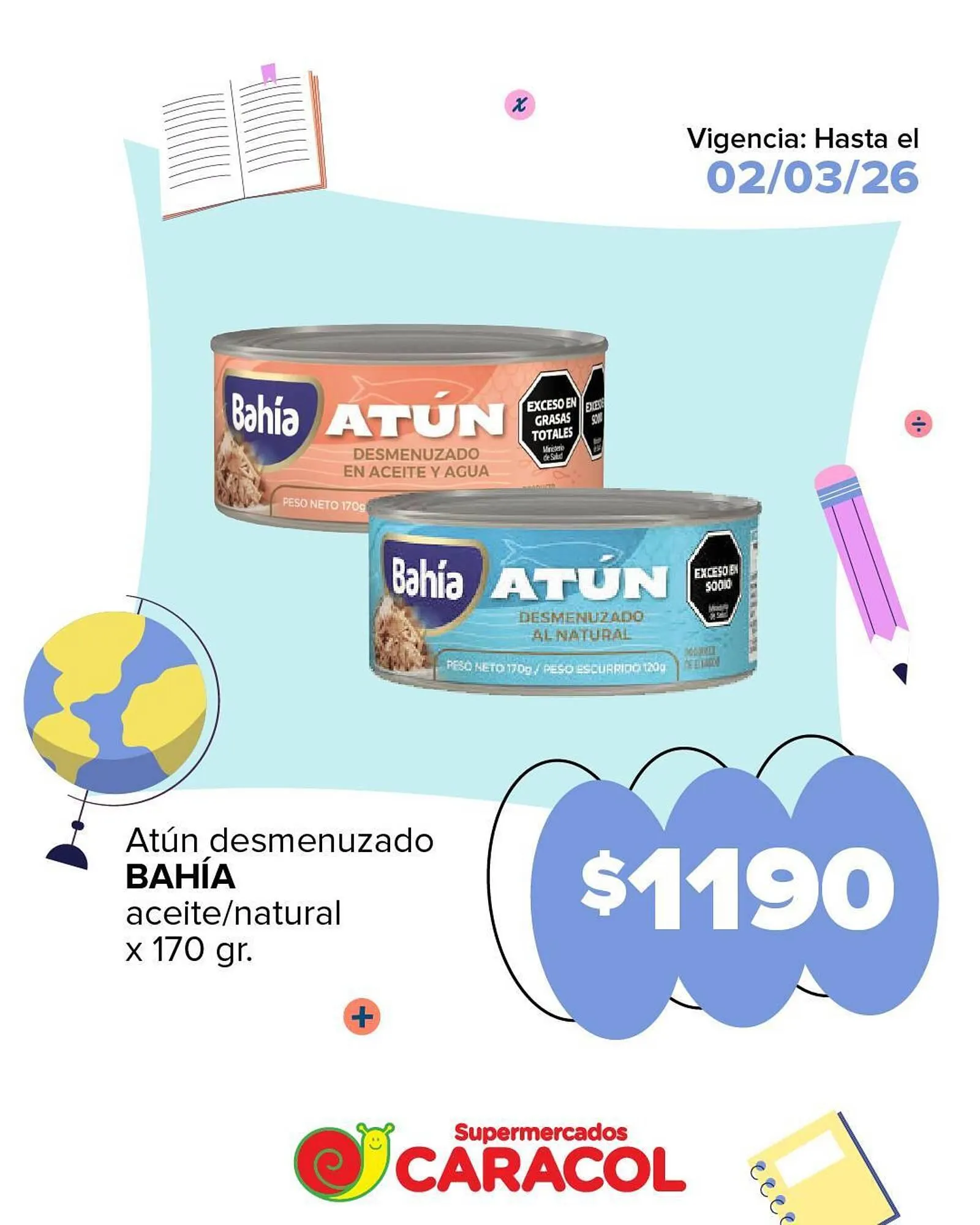 Ofertas de Catálogo Supermercados Caracol 18 de febrero al 2 de marzo 2026 - Página 3 del catálogo