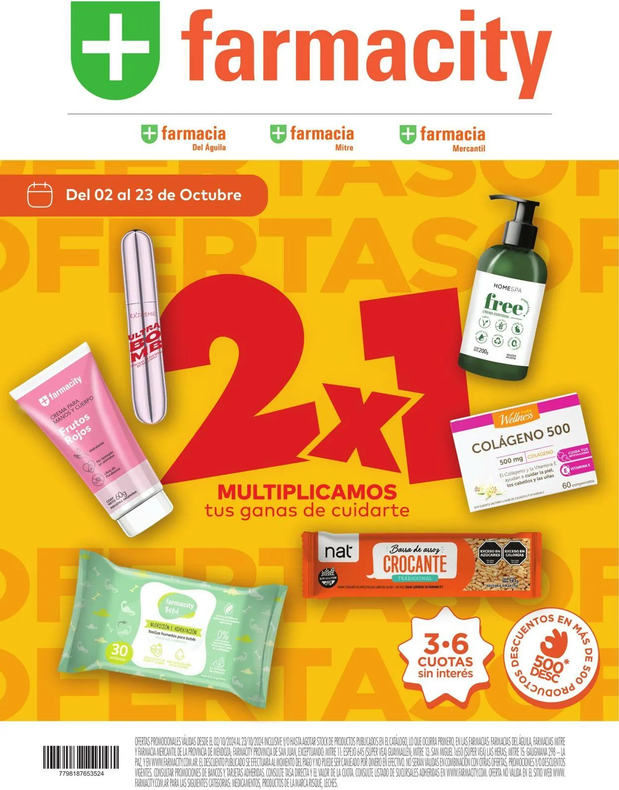 Ofertas de Farmacity 1 de octubre al 31 de octubre 2024 - Página 1 del catálogo