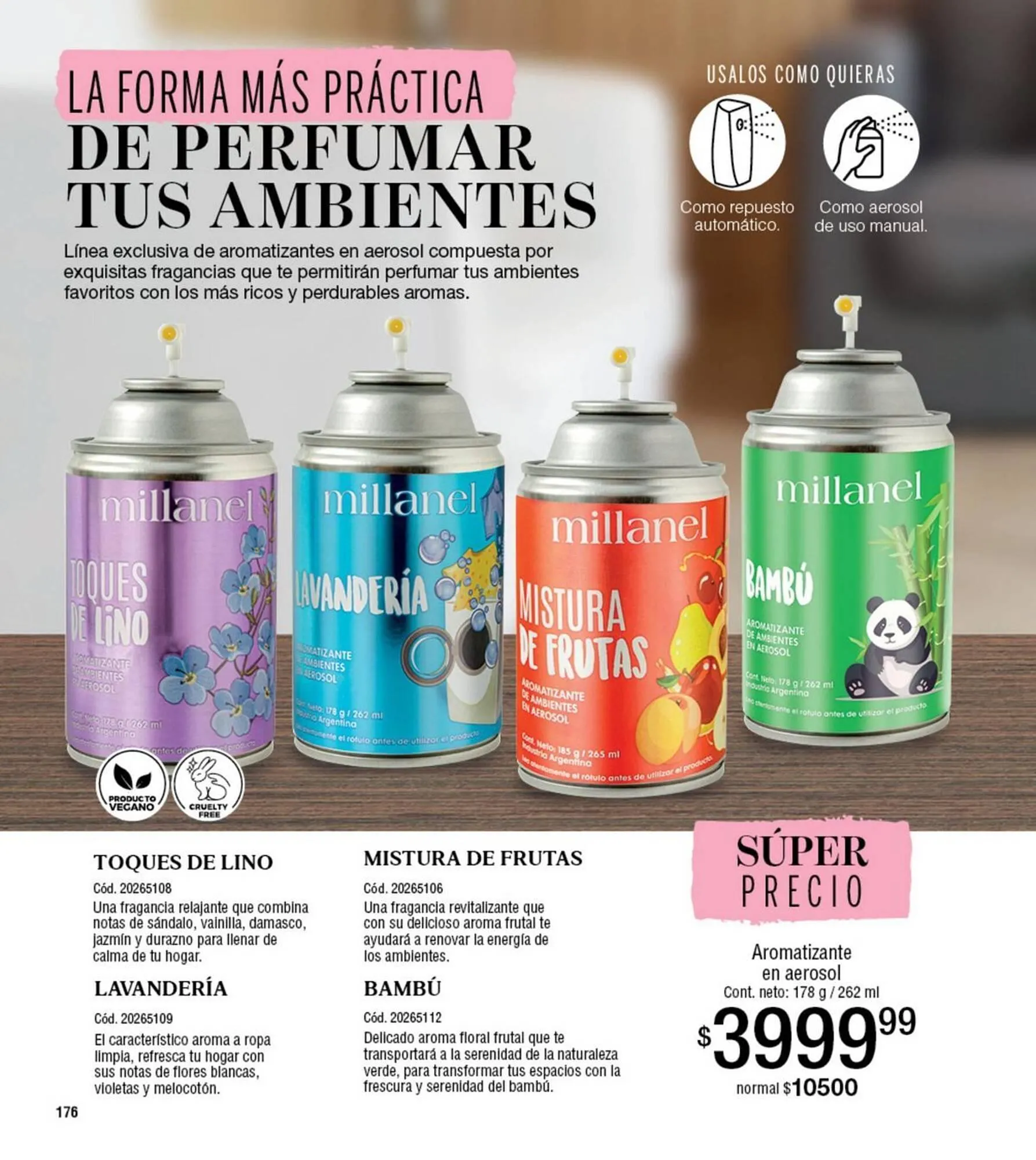 Ofertas de Catálogo Millanel Cosmética 3 de marzo al 30 de marzo 2025 - Página 176 del catálogo