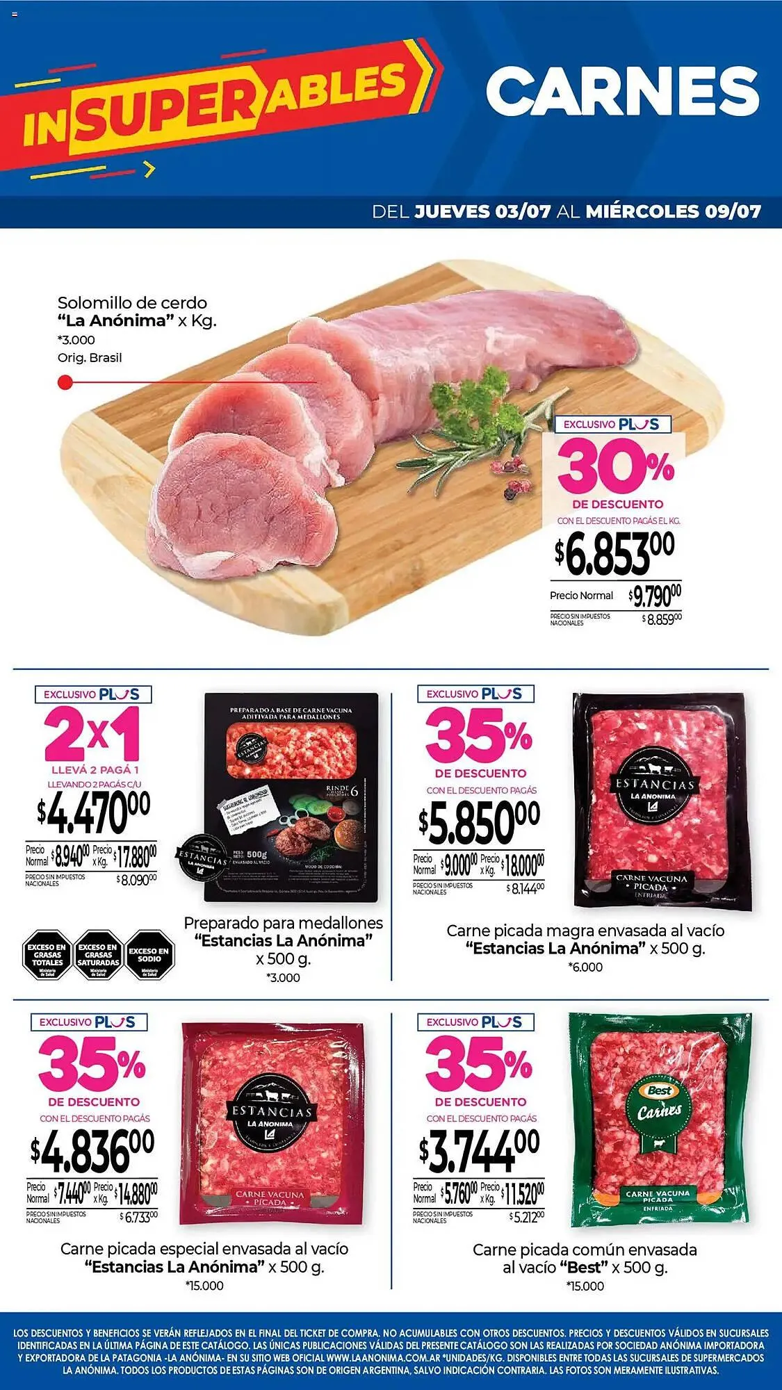 Ofertas de Catálogo La Anonima 3 de julio al 9 de julio 2025 - Página 3 del catálogo