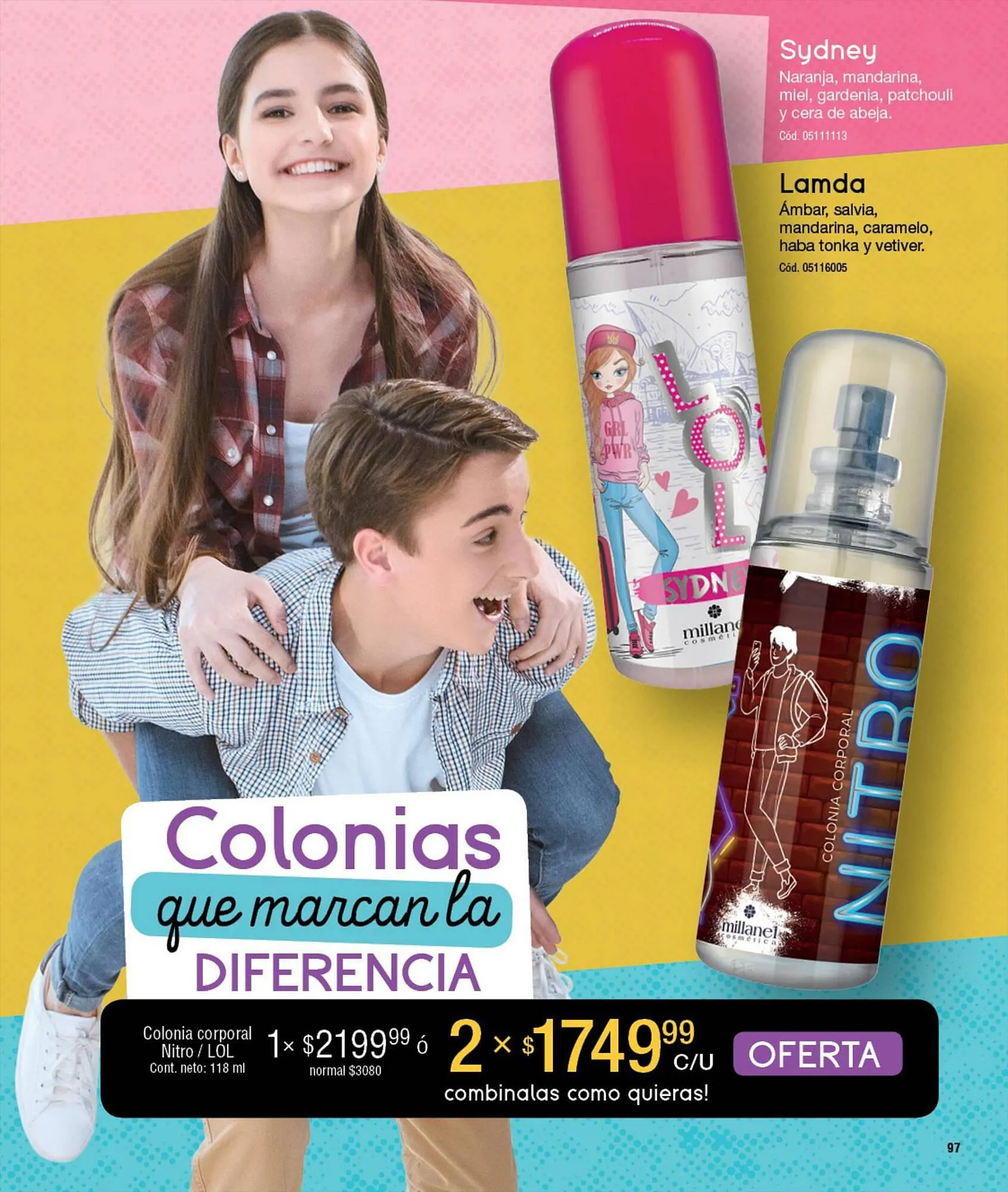 Ofertas de Catálogo Millanel Cosmética 18 de septiembre al 15 de octubre 2023 - Página 97 del catálogo