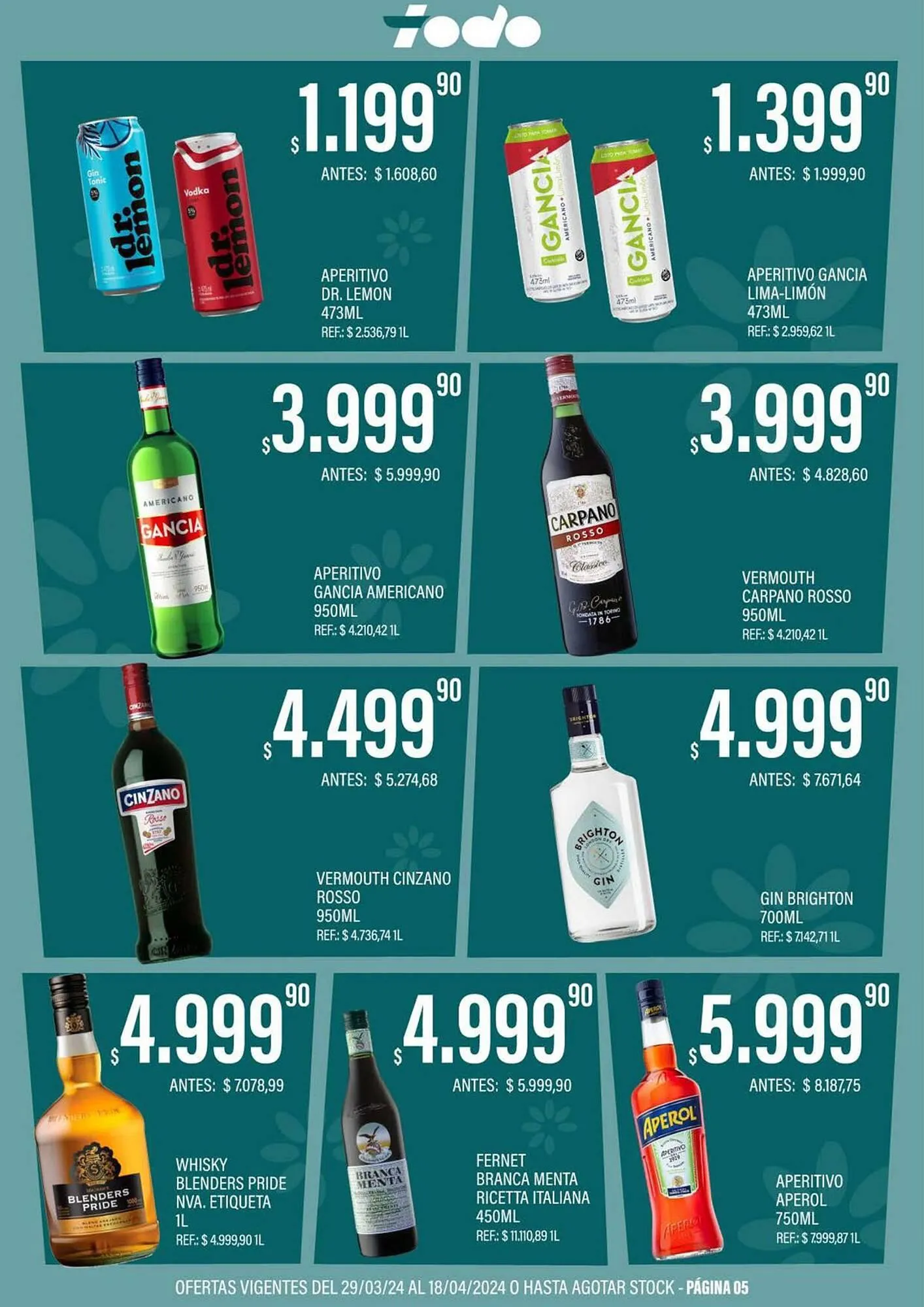 Ofertas de Catálogo Supermercados Todo 3 de abril al 18 de abril 2024 - Página 5 del catálogo