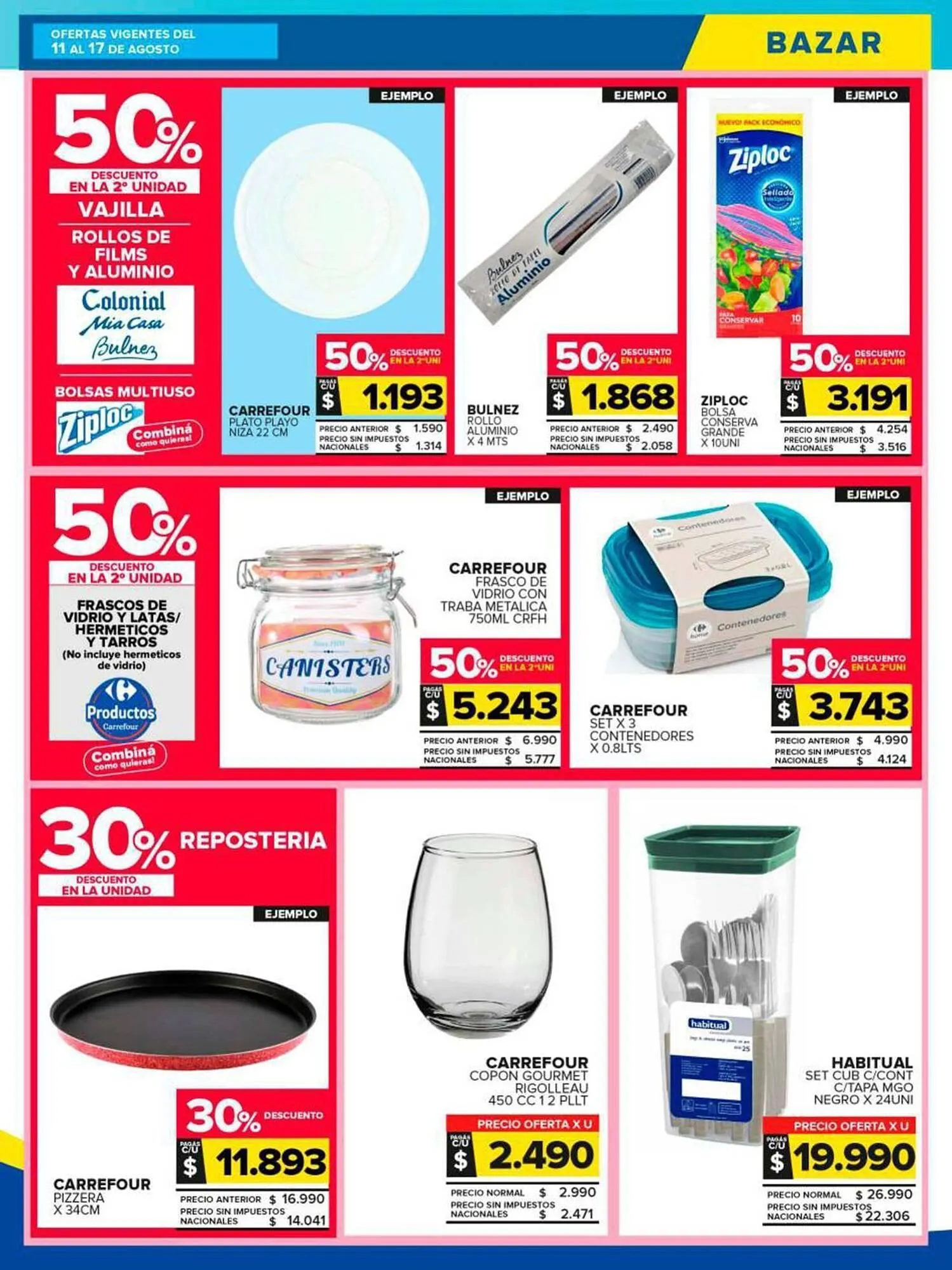 Ofertas de Catálogo Carrefour Maxi 11 de agosto al 17 de agosto 2025 - Página 24 del catálogo